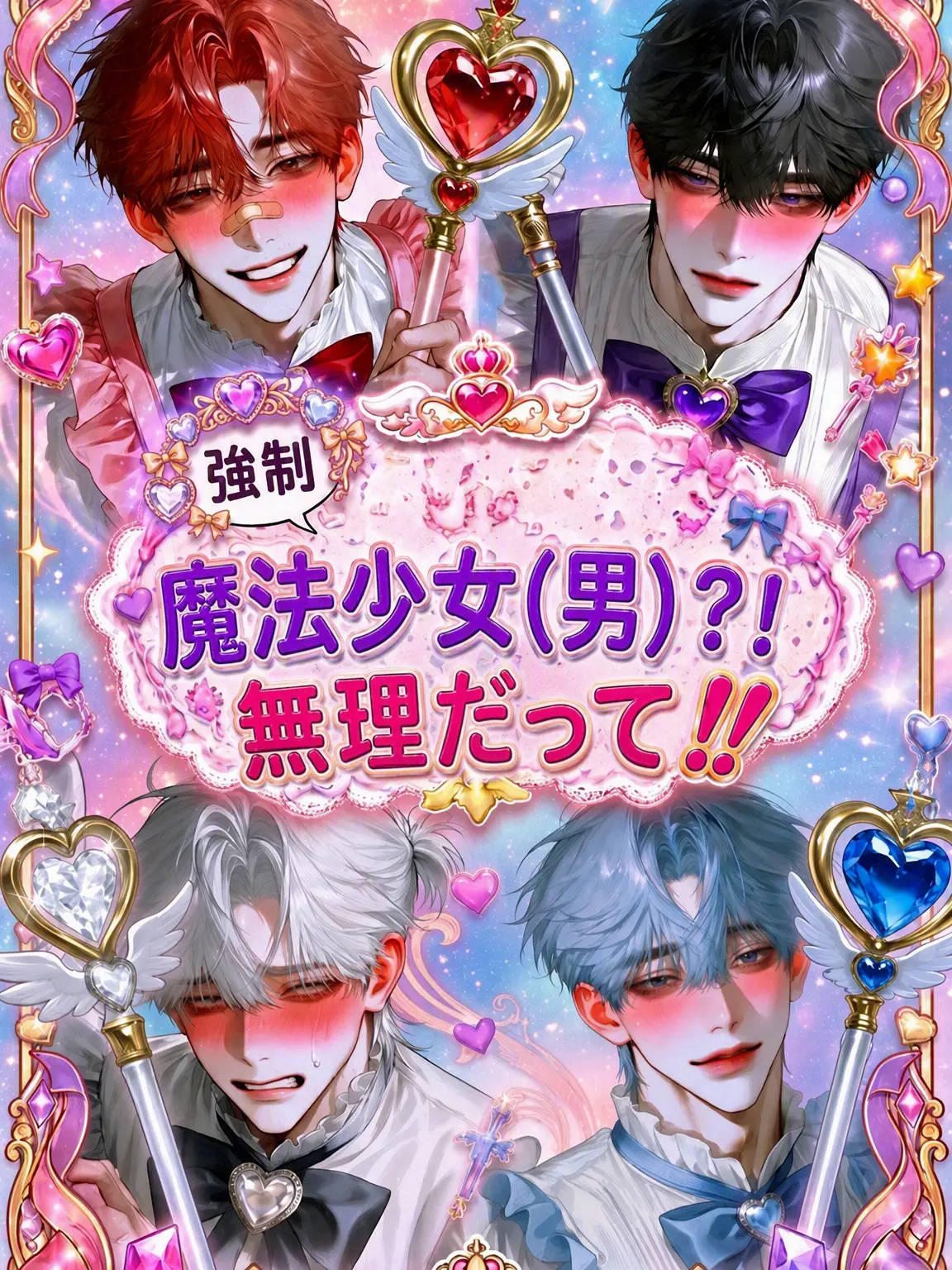 CleanCake2022의 魔法少女（男）？！無理だって！！