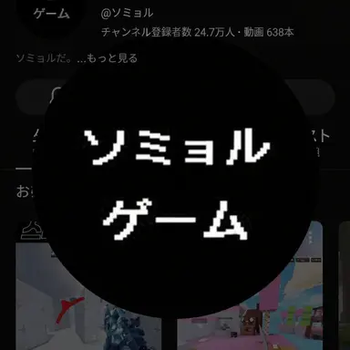 Profile image of ソミョル