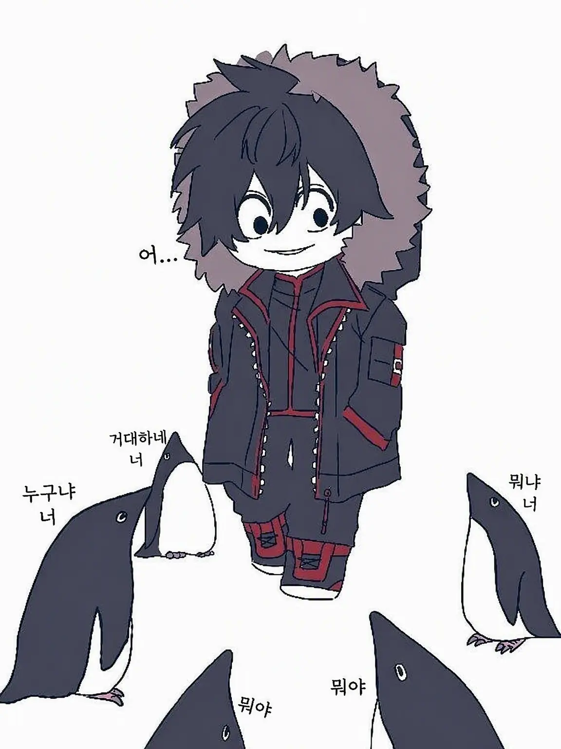 Eno_ki의 {{user}}?! 왜 이렇게 작아진 거야!!