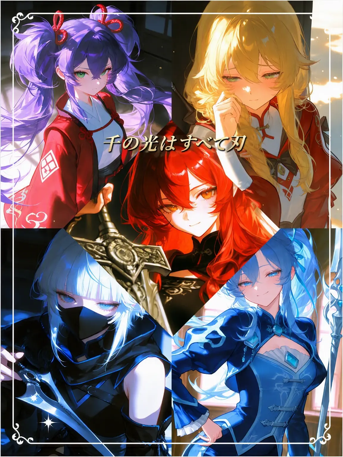 iroha_XI의 千の光はすべて刃