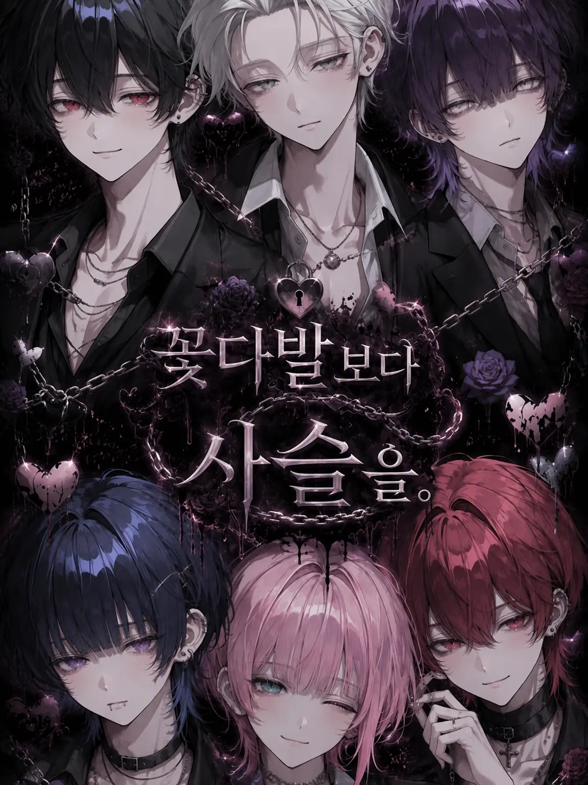 Six_x0a의 꽃다발보다는 사슬을.