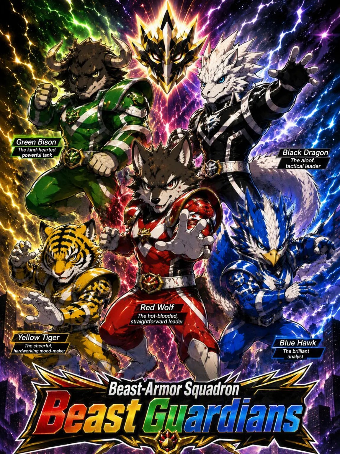 SleekSquid3785의 Beast Sentai Beast Guardians