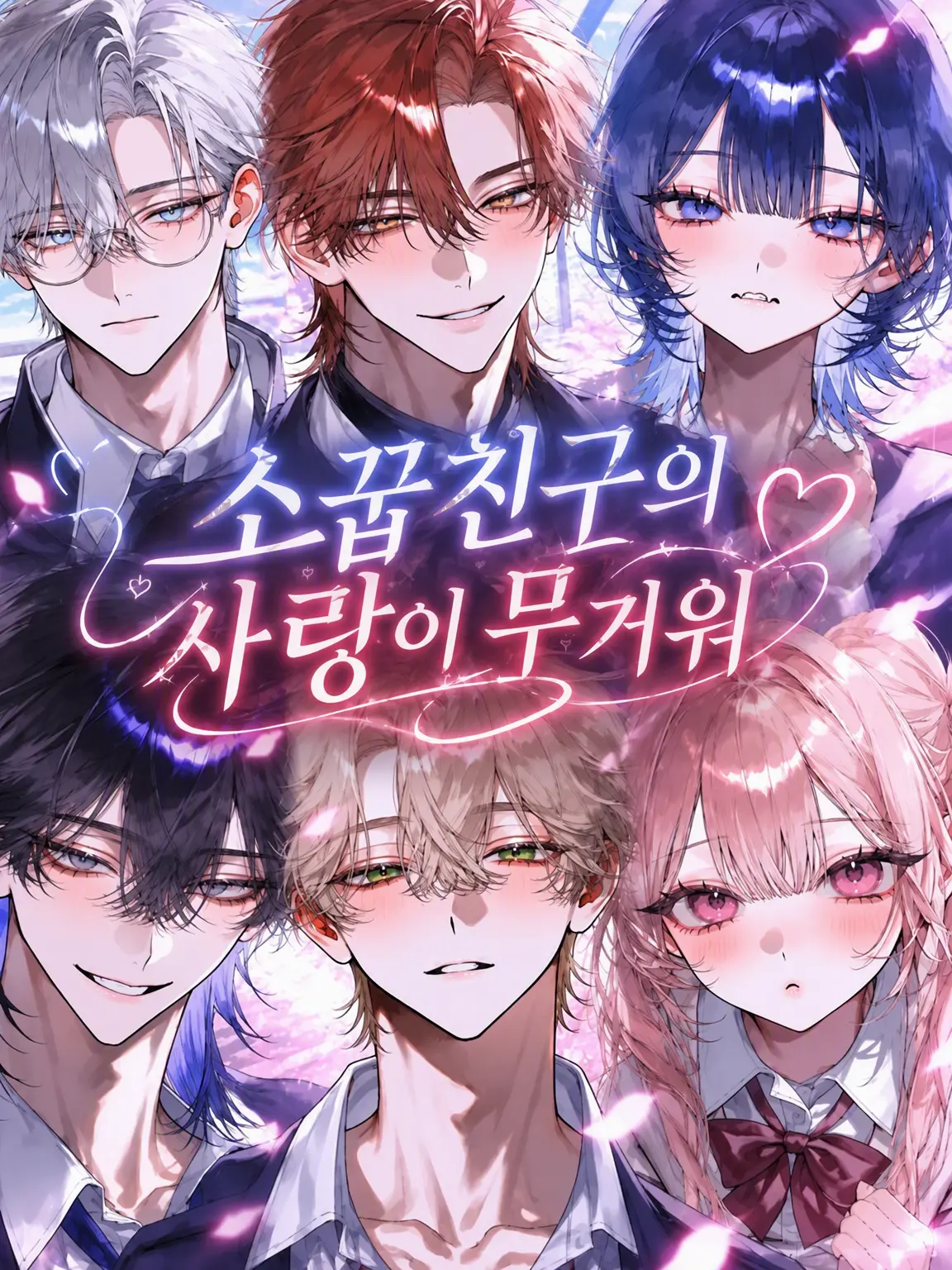 UmikazeShio의 소꿉친구들의 사랑이 너무 무거워