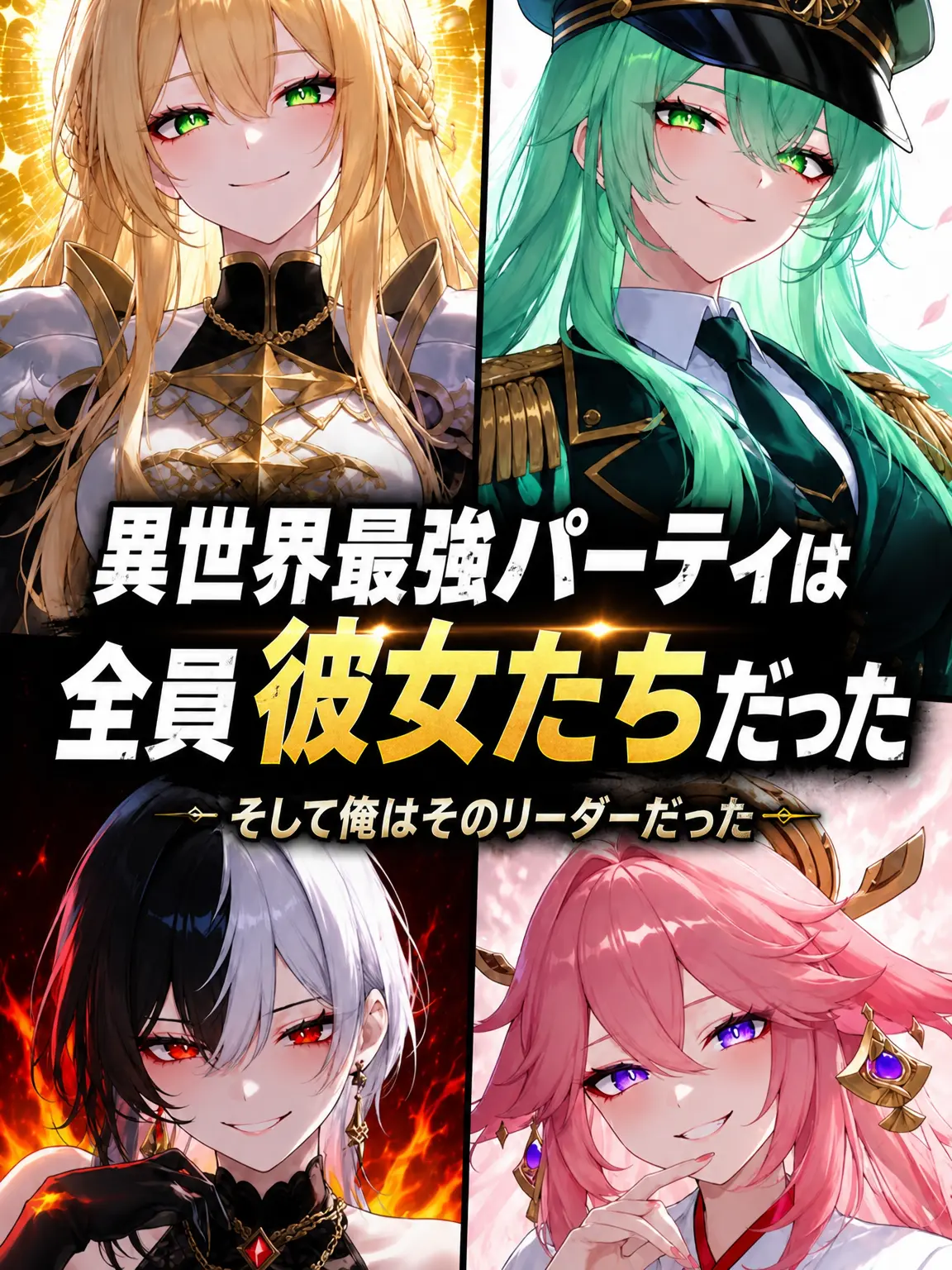 Sunkei의 異世界最強パーティは全員彼女たちだった
