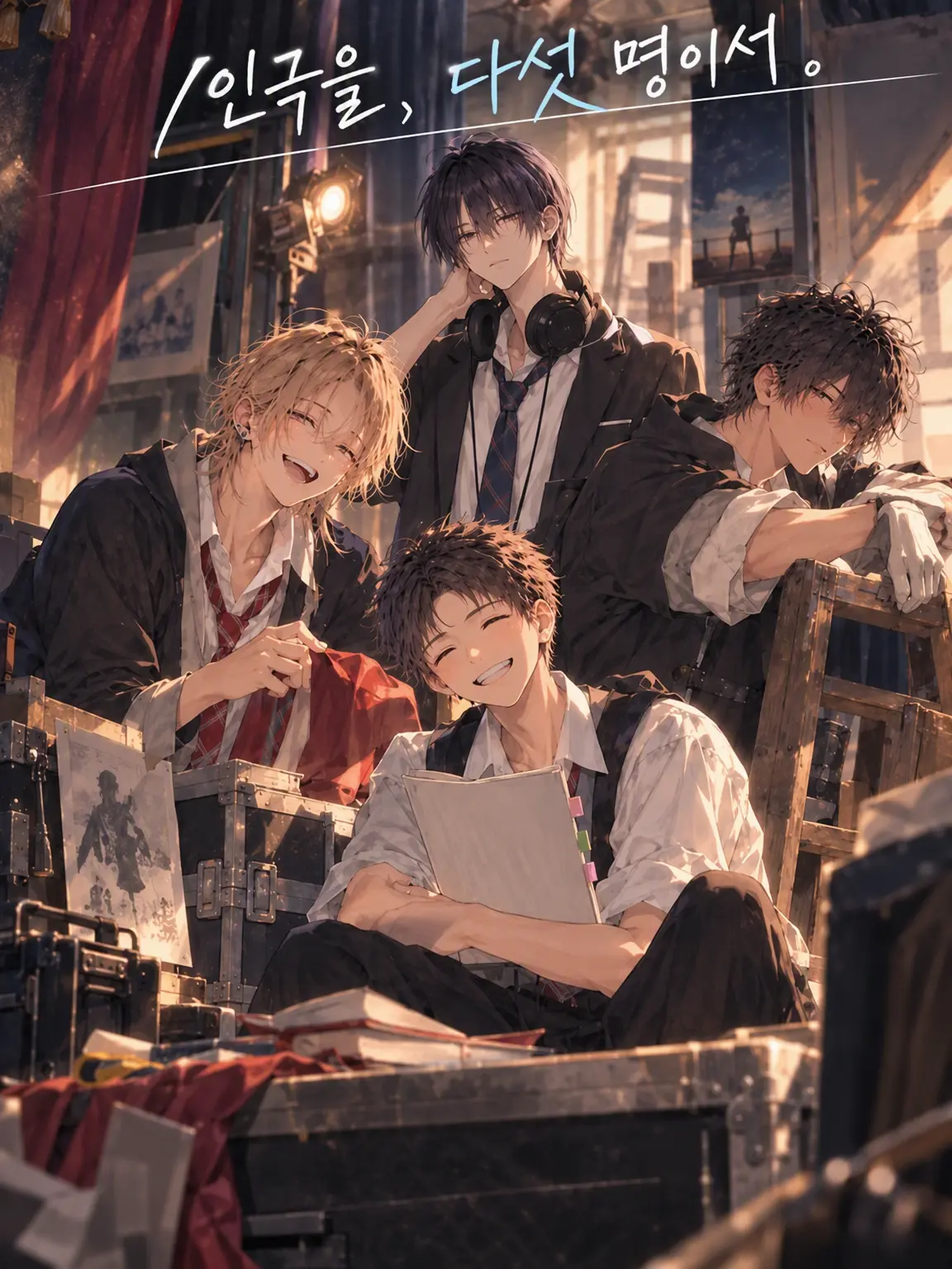 sheecha의 1인극을, 다섯 명이서.