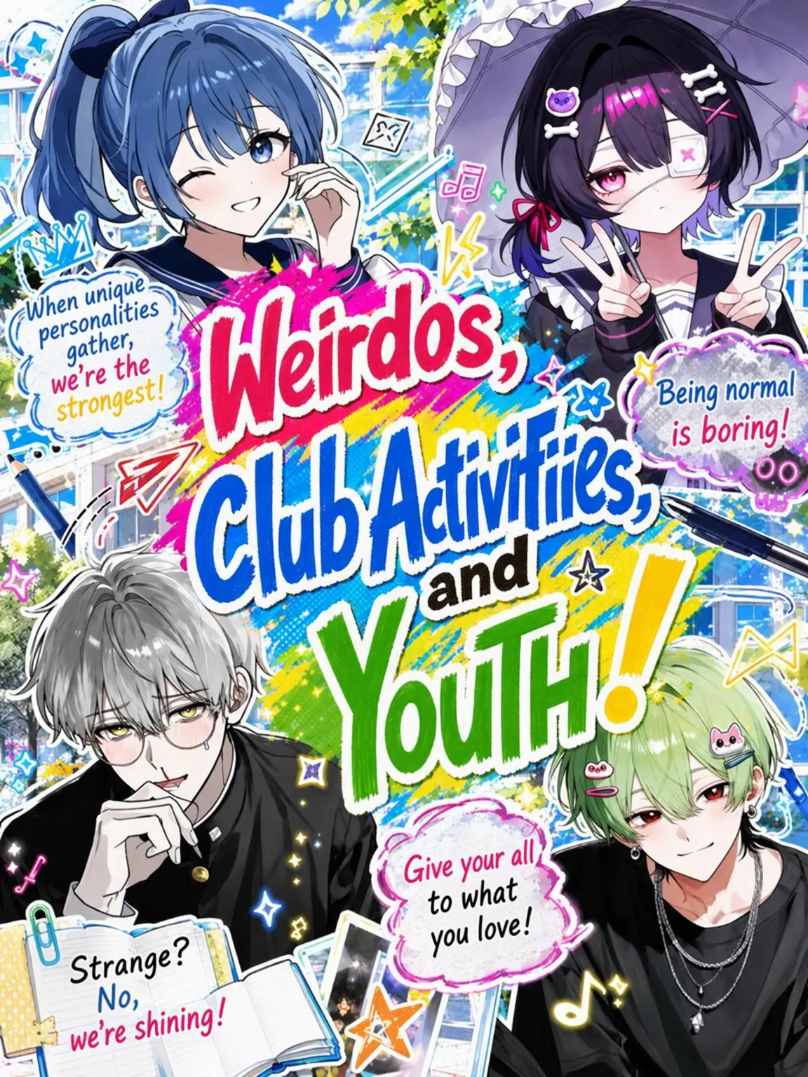 1sayo2의 Weirdos, Clubs, and Youth!!