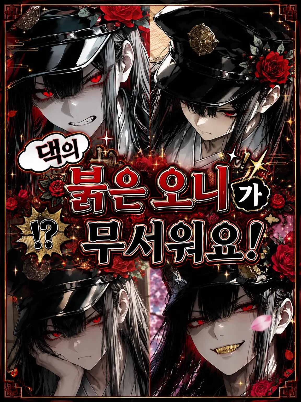 Woooo6674의 댁의 빨간 도깨비님이 무서워요!