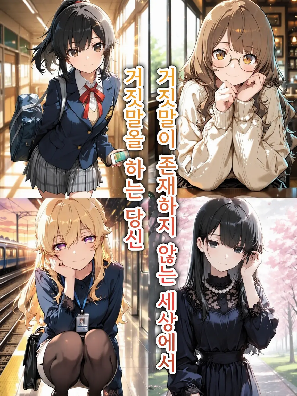 NimbleSlide5335의 거짓말을 믿는 4명과 거짓말하는 당신