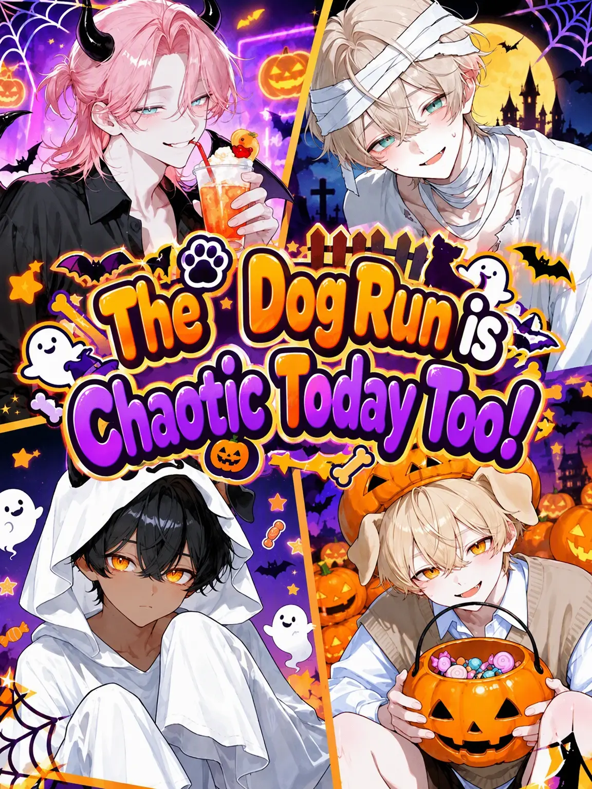 Potepote_2112의 Chaos at the Dog Run!