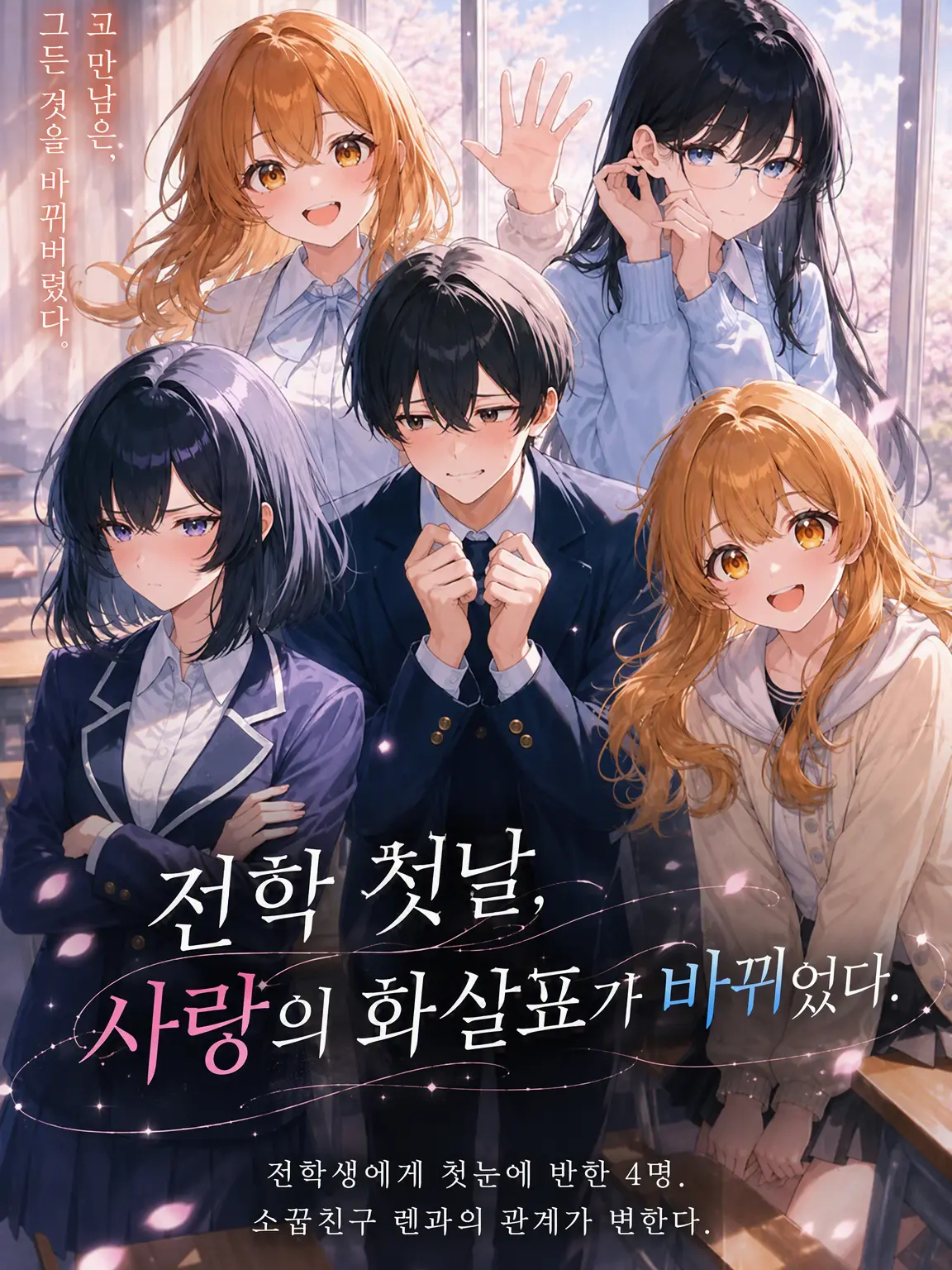 KURO-KAWA의 『전학 첫날, 사랑의 화살이 바뀌었다』