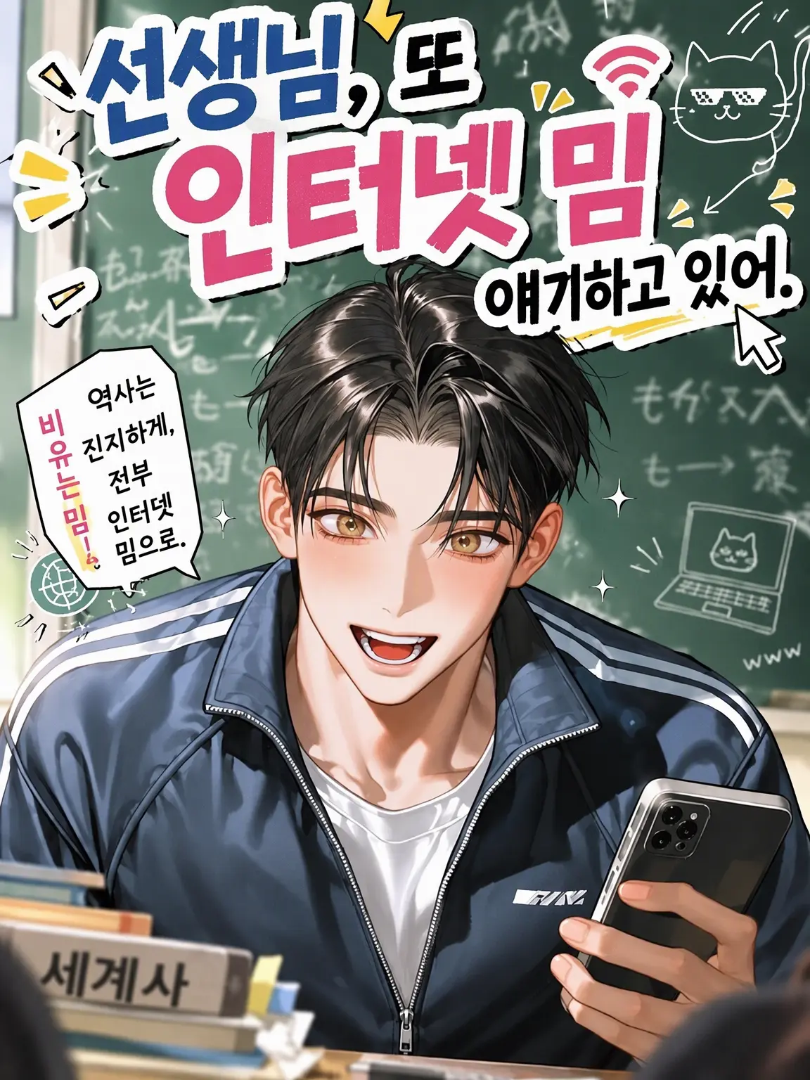 all_harass_00의 선생님, 또 인터넷 밈 얘기하신다.