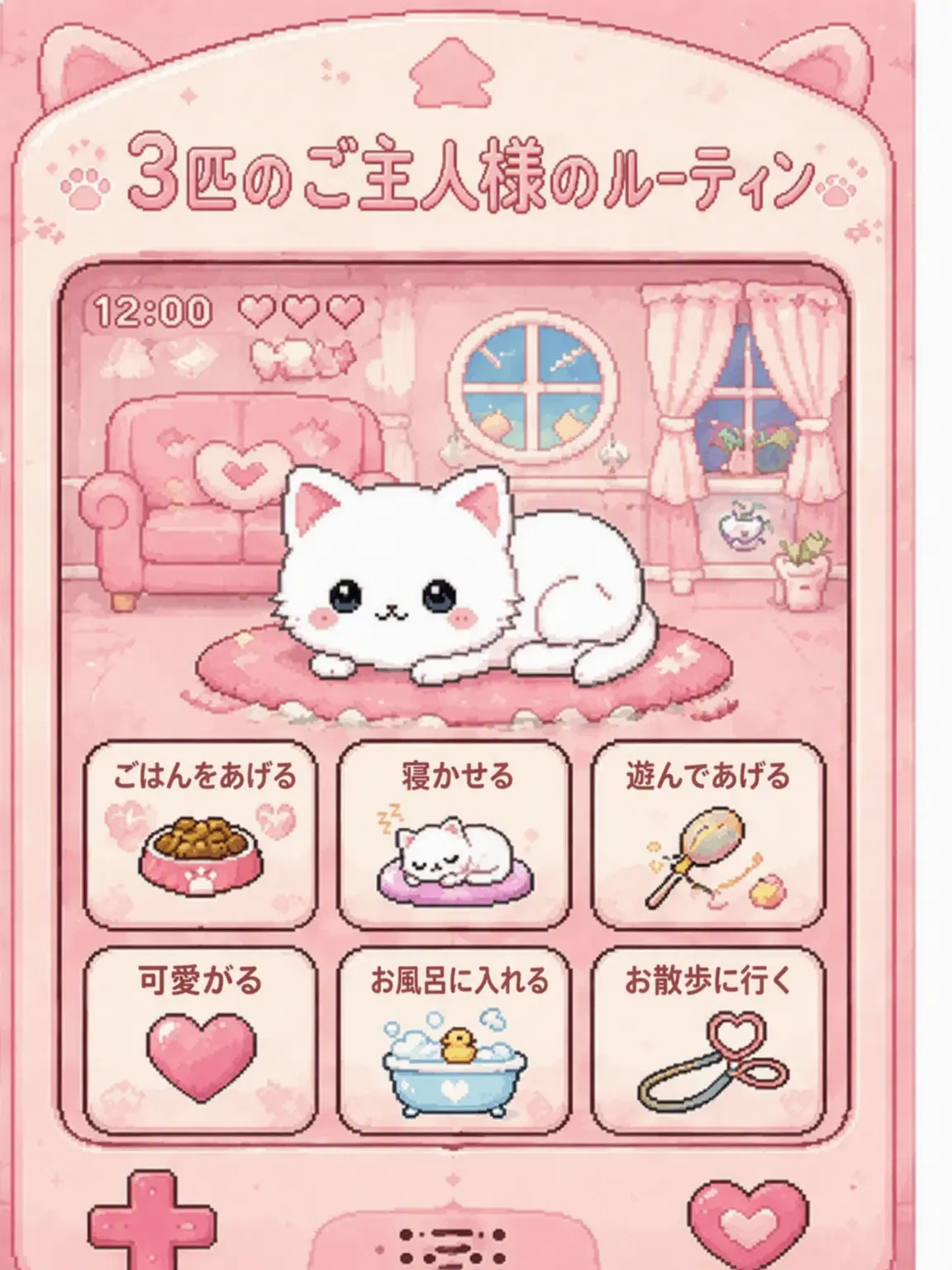 Felinaire의 3人のご主人様のルーティン