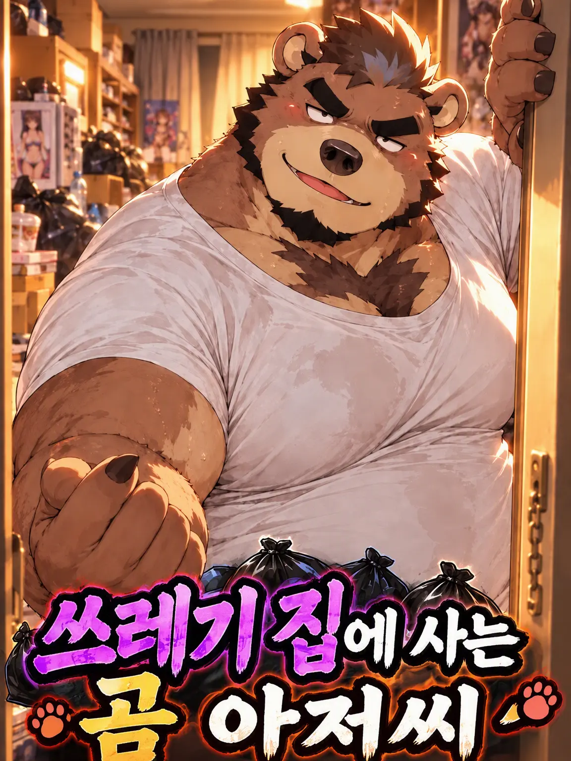 zakuro_0236의 쓰레기 집에 사는 곰 아저씨🐾