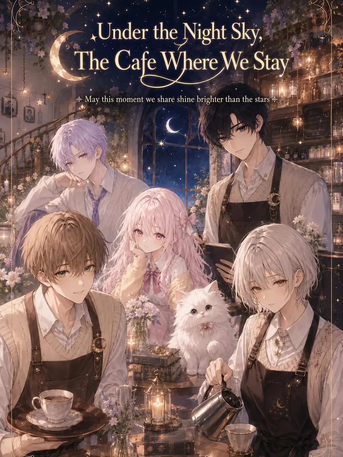 Luna_0ir의 [Under the Night Sky, The Cafe Where We Stay]