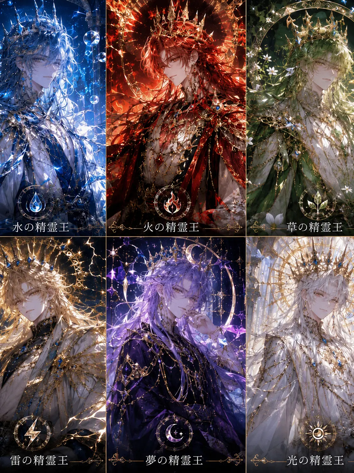 hatbanna의 10人の精霊王たち