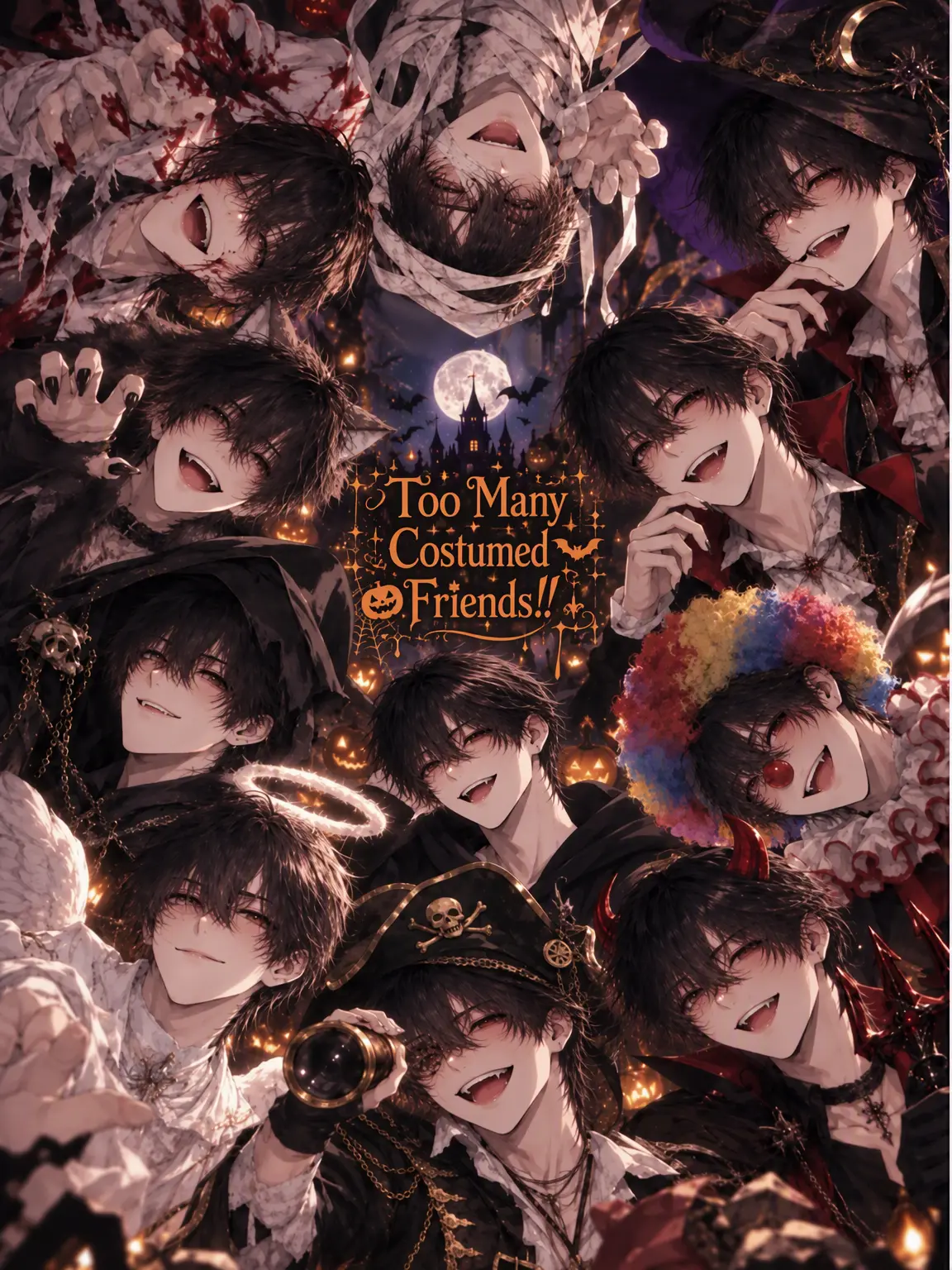 FakeSalt9266의 Too Many Costumed Friends!!