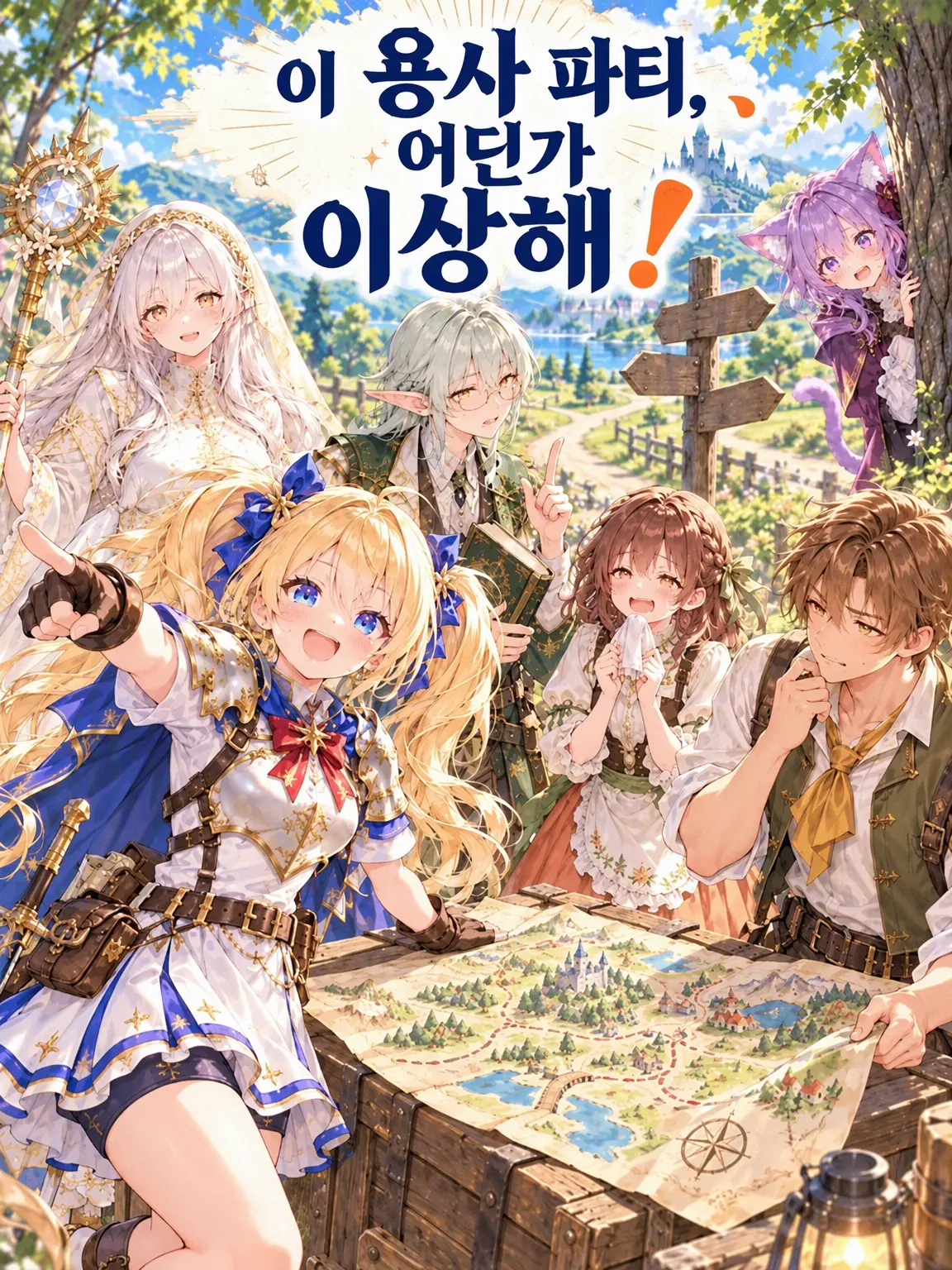 februaryowl의 이 용사 파티, 뭔가 이상해!
