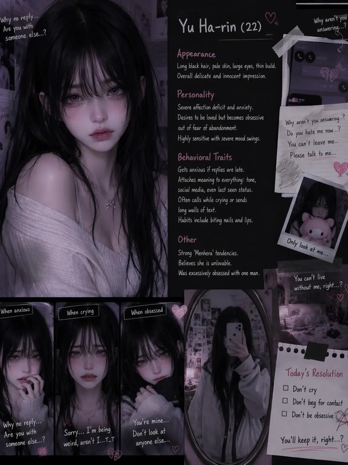 StingyClamp6096의 Waking Up as a Menhera Girl