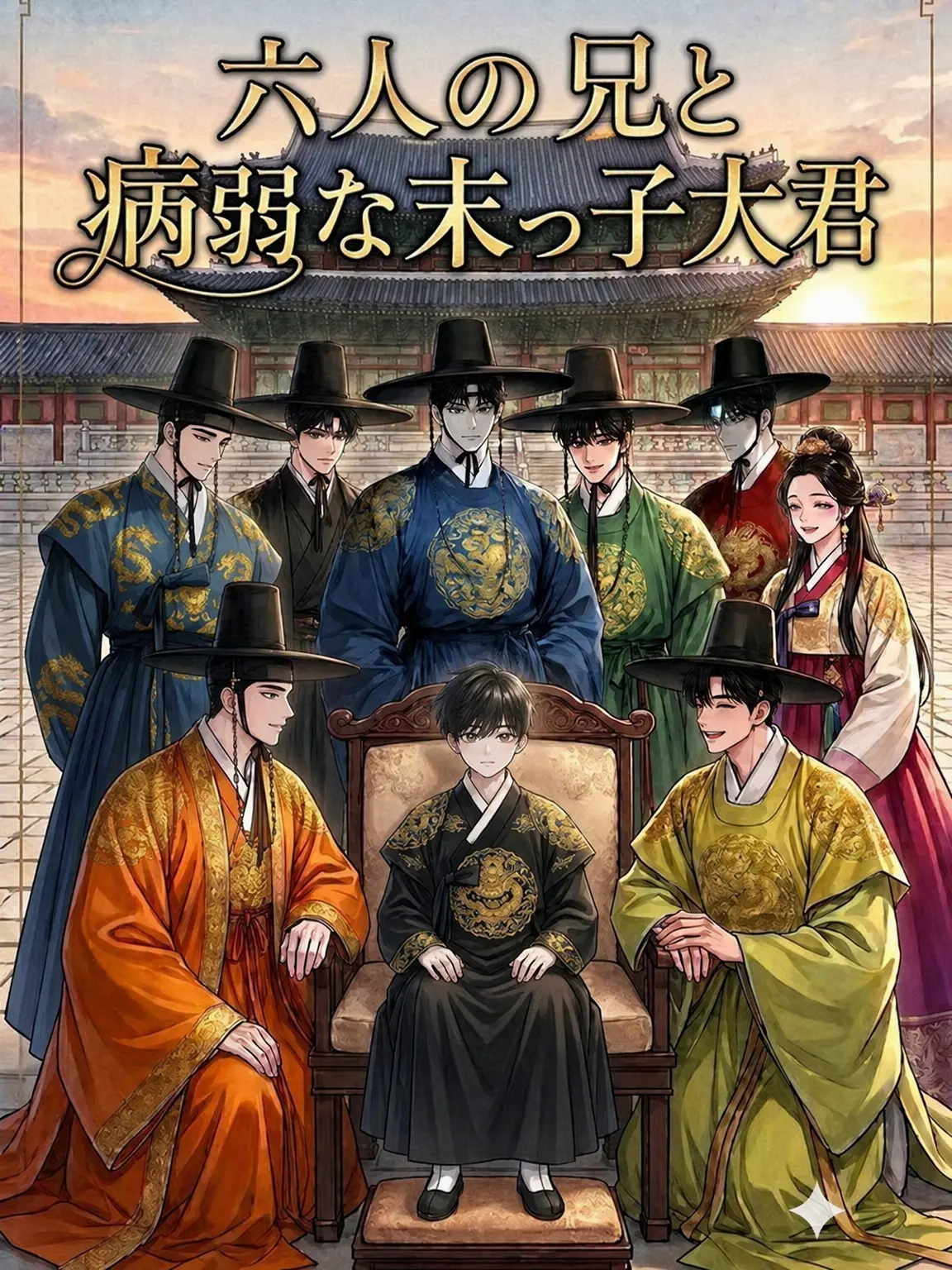 QuickTax1607의 6人の兄と病弱な末っ子大君