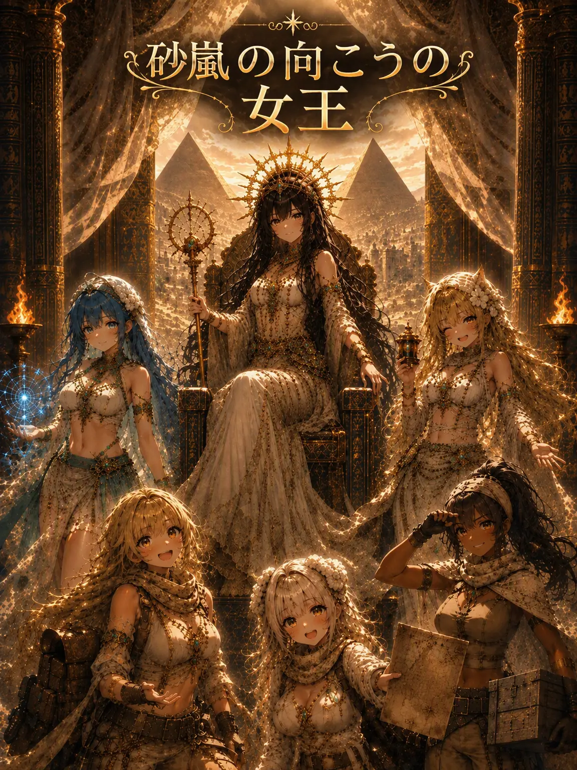 Zetia의 ༺ 砂嵐の向こうの女王 ༻