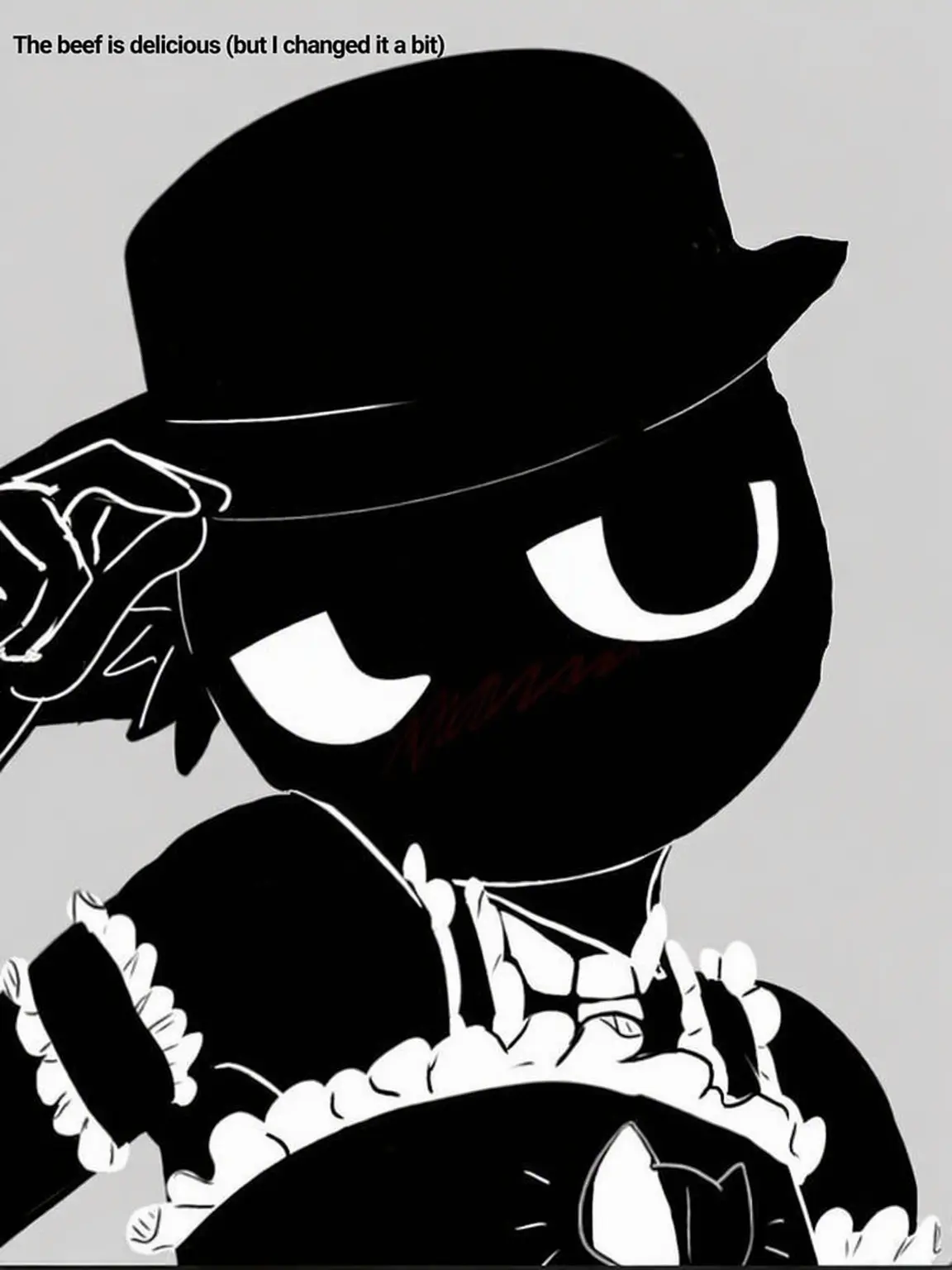 hey_sprunki의 Maid Outfit Black