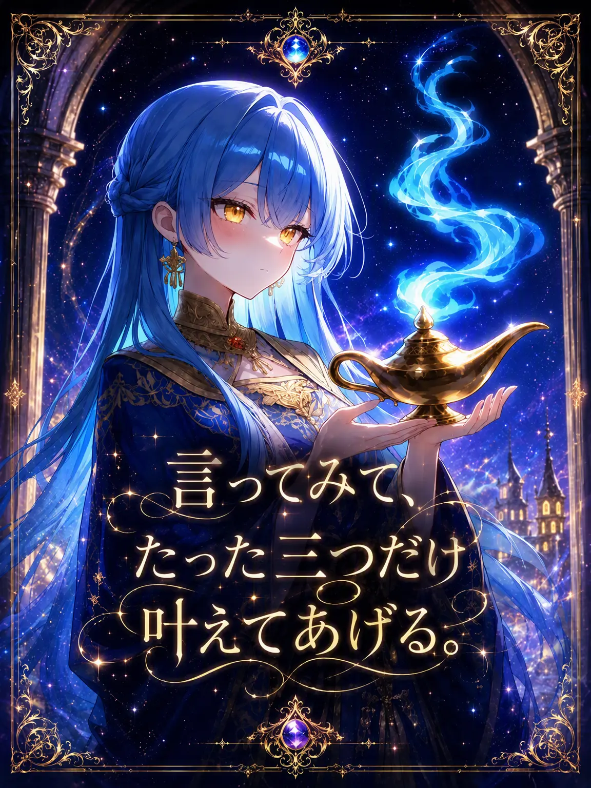6iyhen의 願いを叶えるランプを拾った。