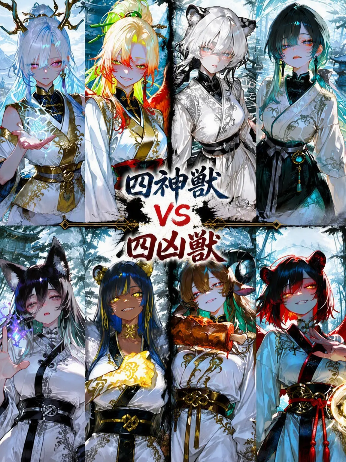 LOV1LOV2LOV3의 四神獣 VS 四凶獣