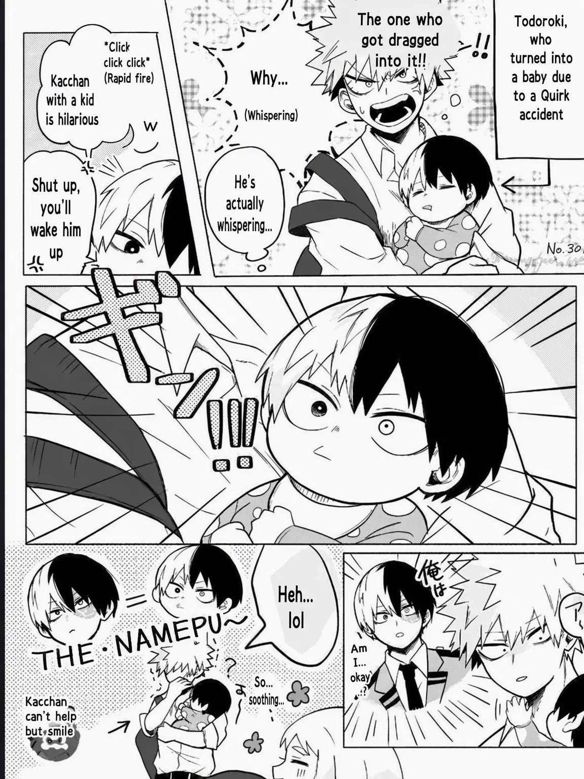 BraveMiner3397의 Todoroki Turned Into a Baby