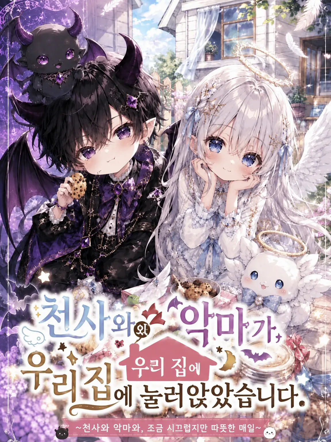 GreasyTube2105의 천사와 악마가 우리 집에 눌러앉았습니다.