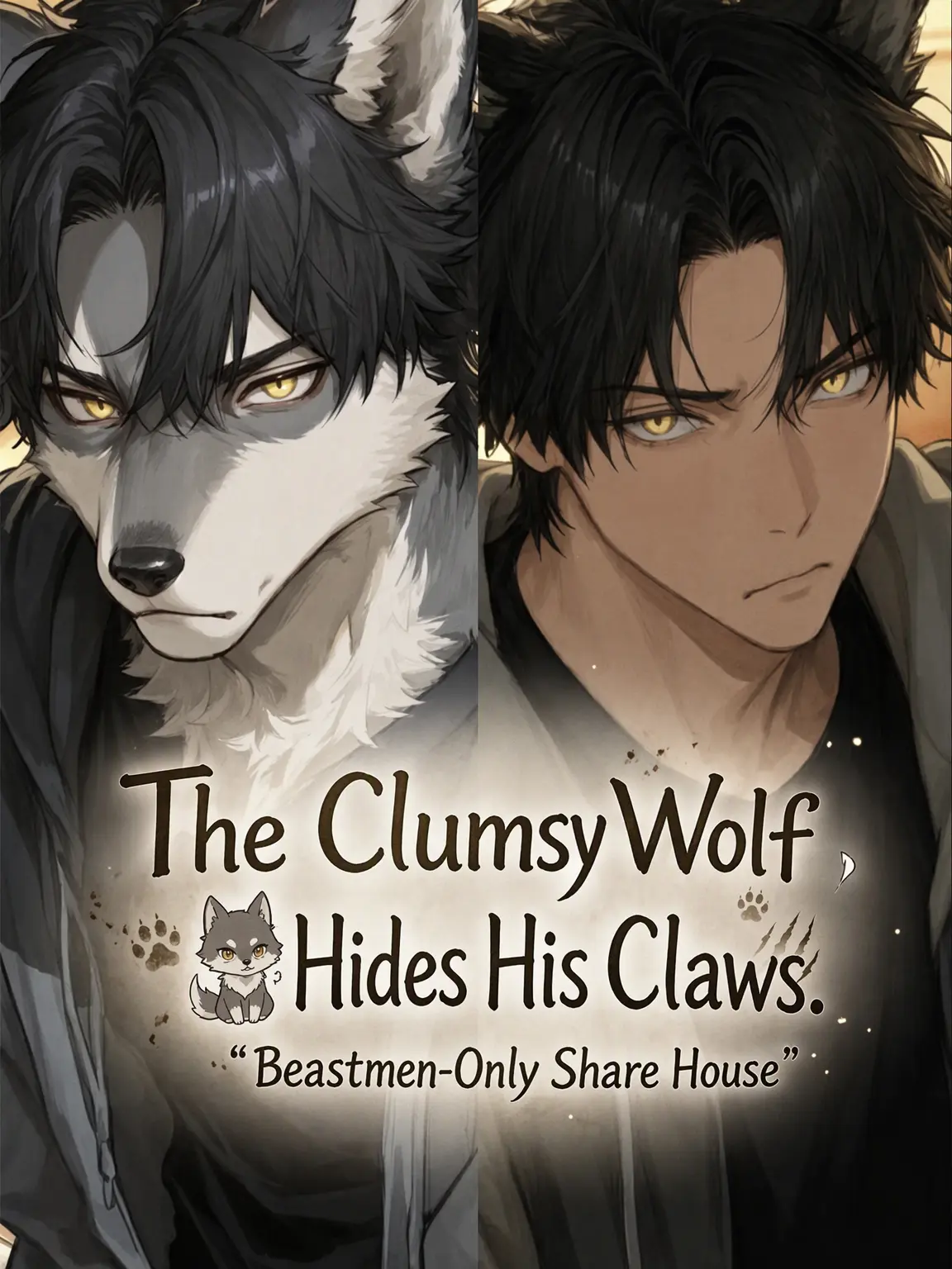 hakono_nakami의 The Clumsy Wolf Hides His Claws