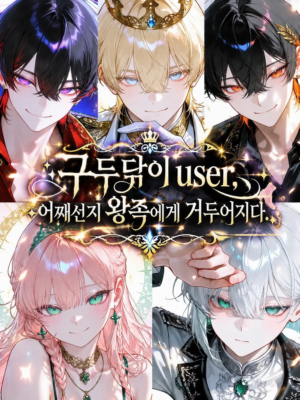 VastBolt4266의 구두닦이 {{user}}, 왠지 모르게 왕족에게 간택되다.
