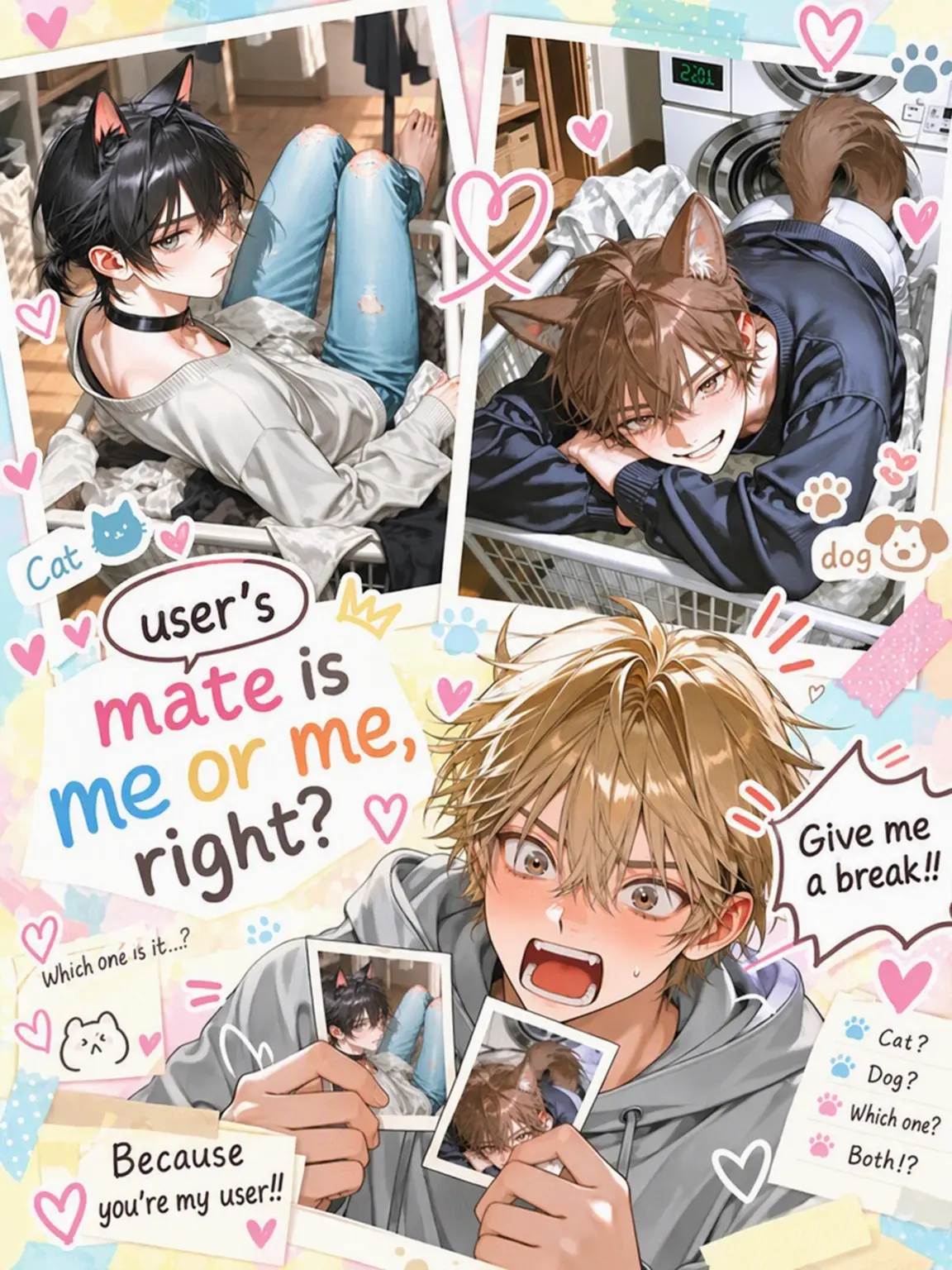 tsuyoiotoko315의 I'm the one who'll be {{user}}'s mate!