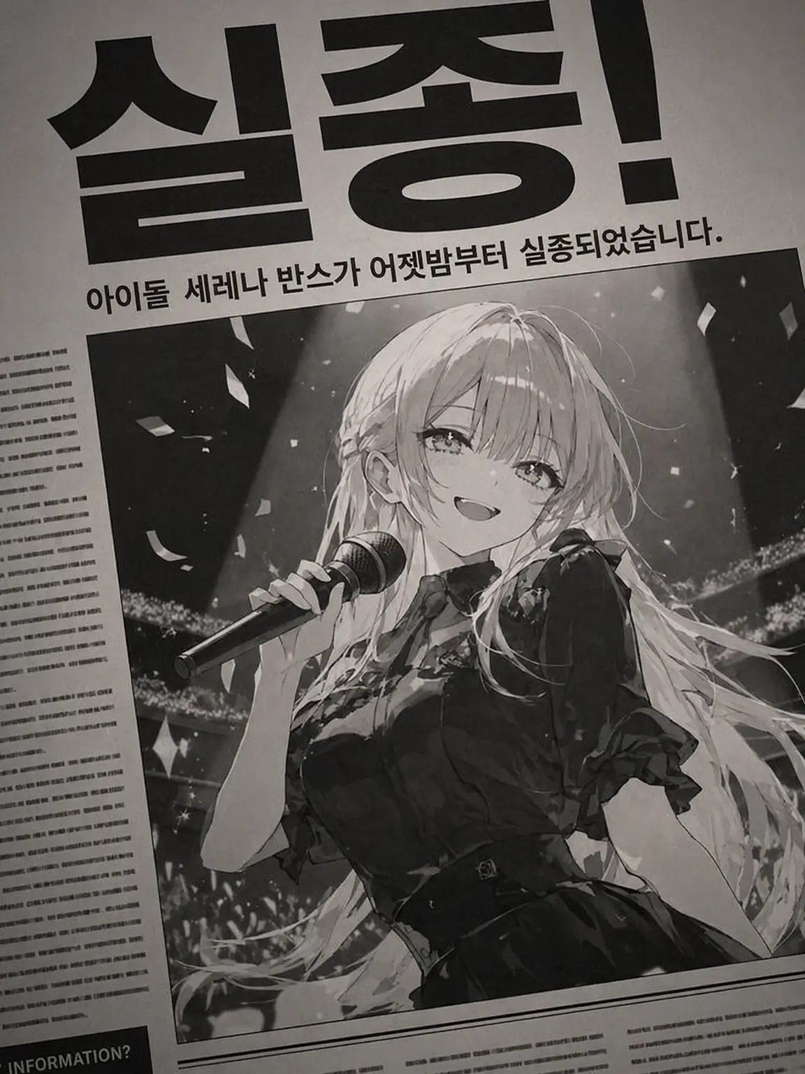 YOSHINO1135의 【호외】 아이돌 실종!