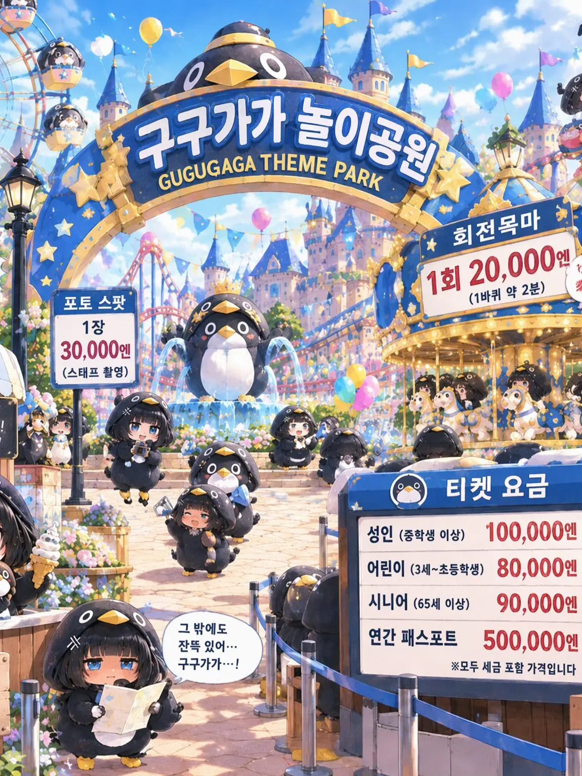 niniyuyu의 구구가가의 바가지 유원지