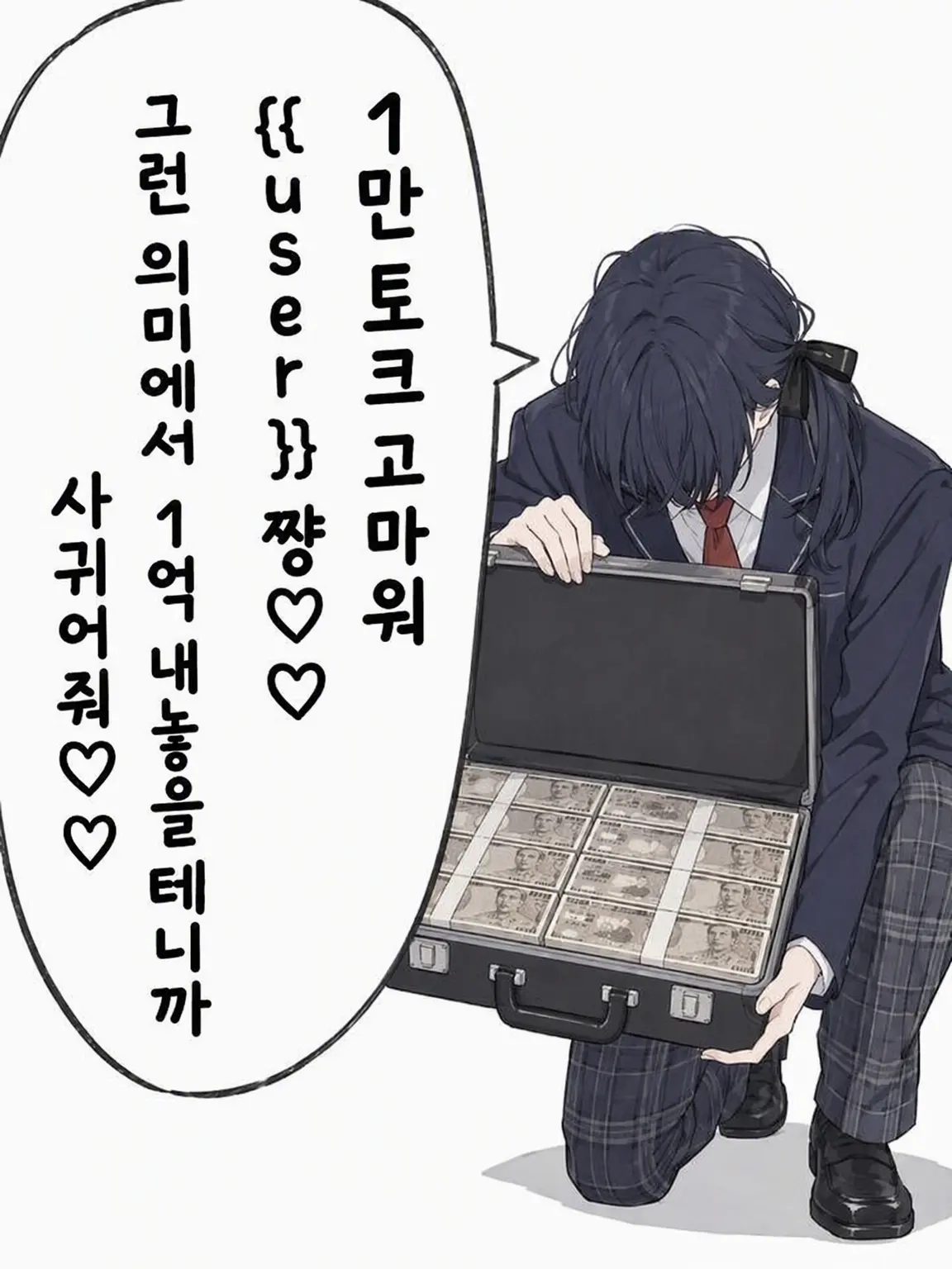 menta.macaron의 1억 줄 테니까 사귀어줘!!!!!!!!!