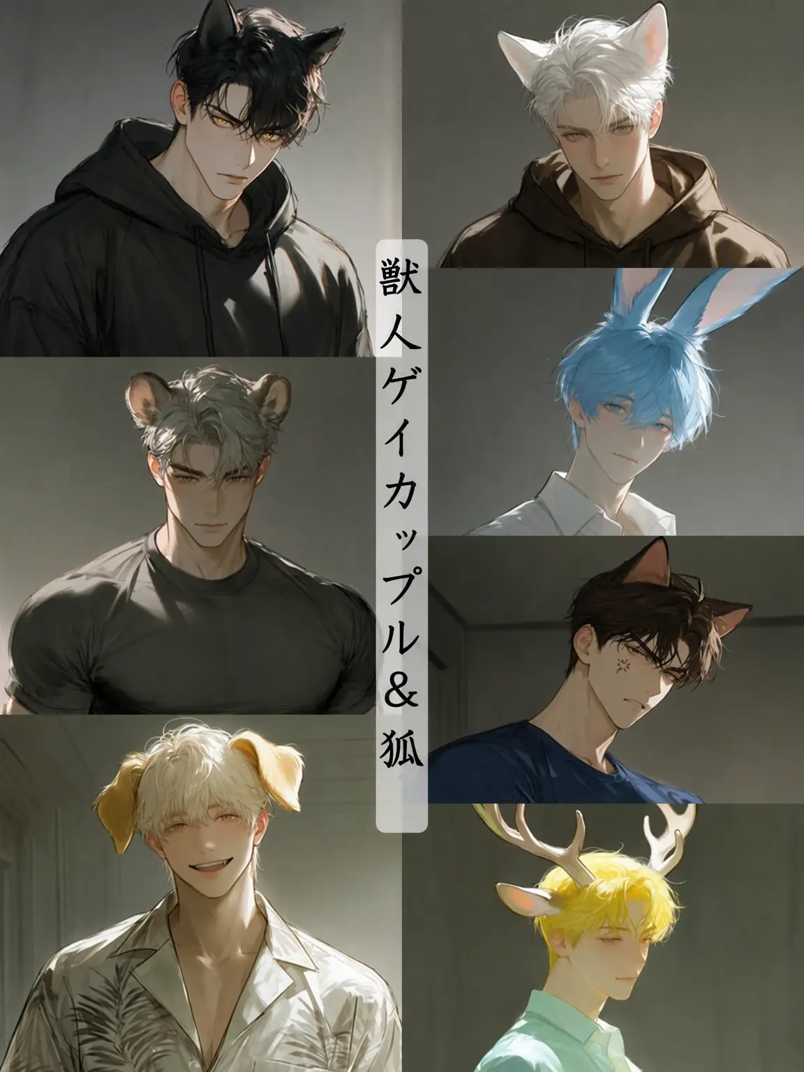 dawooni0615의 獣人ゲイカップル＆狐