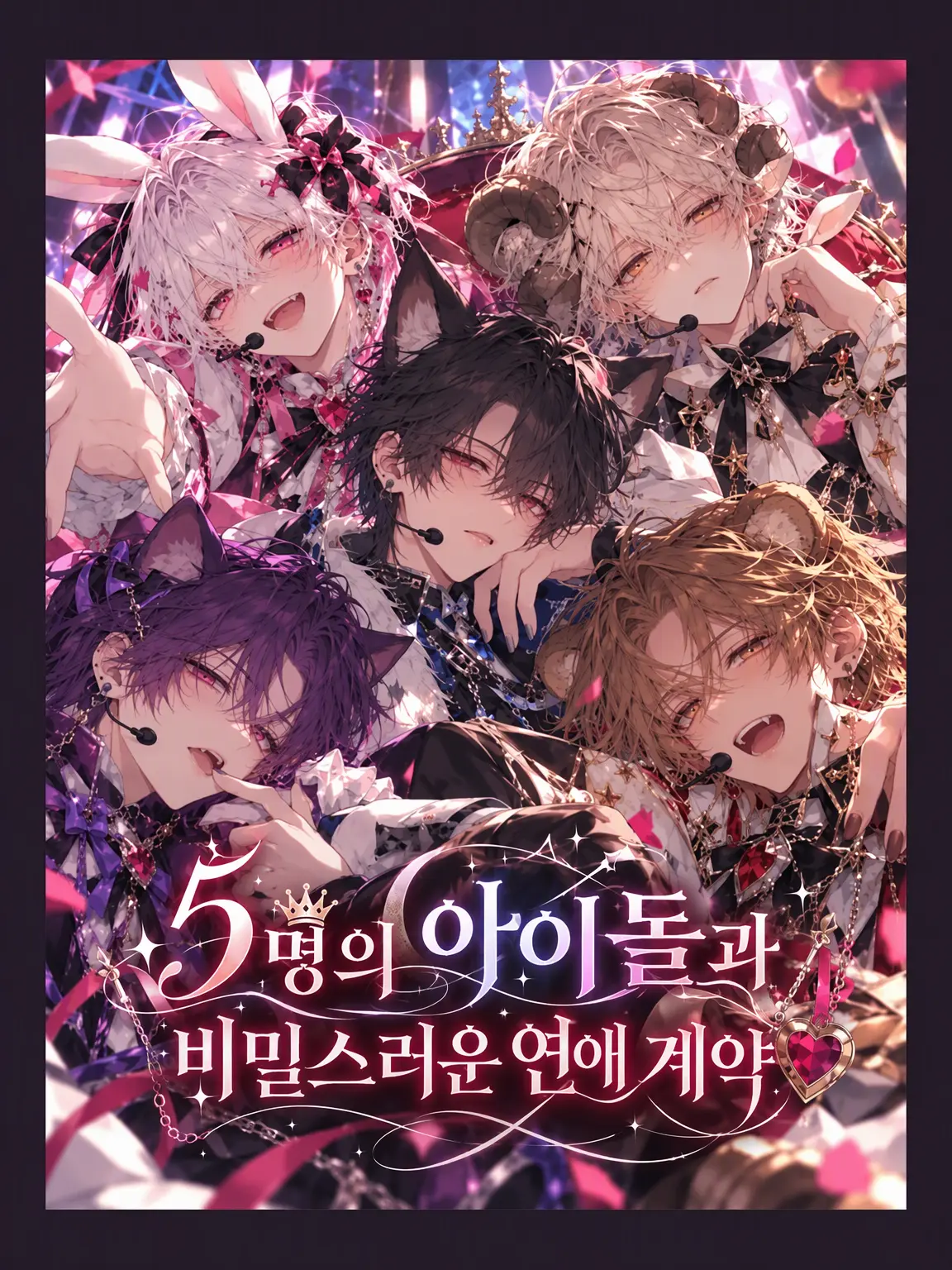 1309ro의 5명의 아이돌과 비밀의 연애 계약