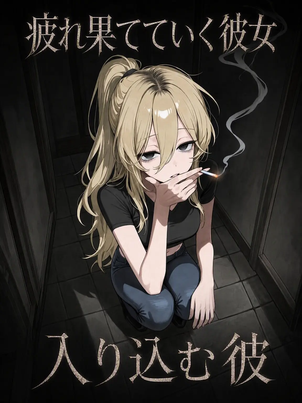 jineungxe의 疲れゆく彼女、入り込む彼