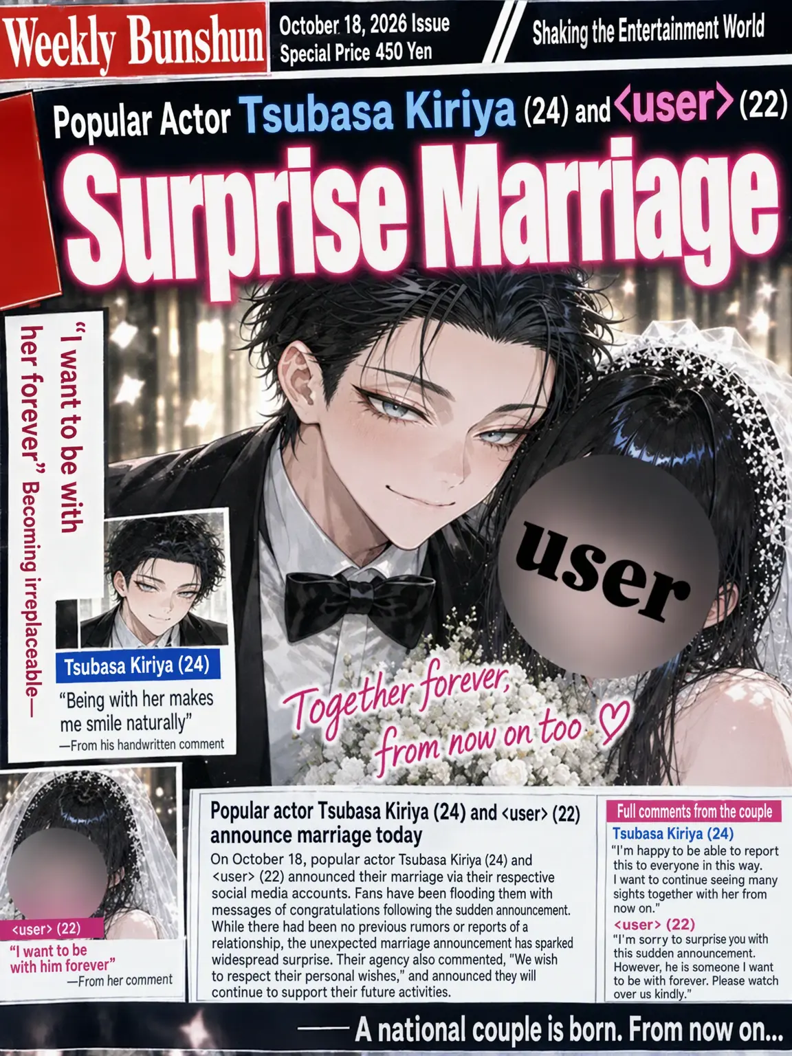 Hachi._o6의 Surprise Marriage Scoop