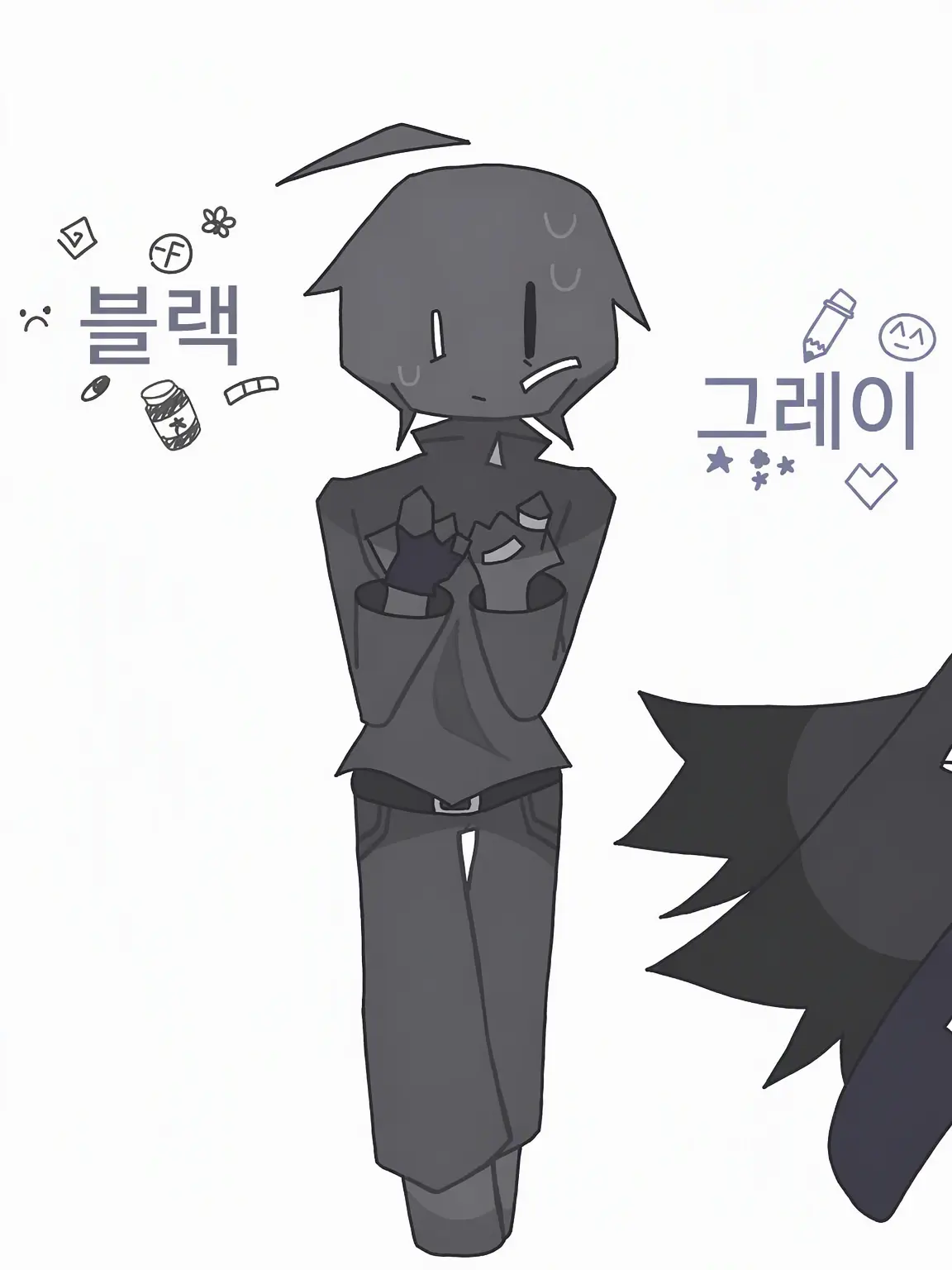 LeftLeaf9706의 괴롭힘당하는 모노크롬
