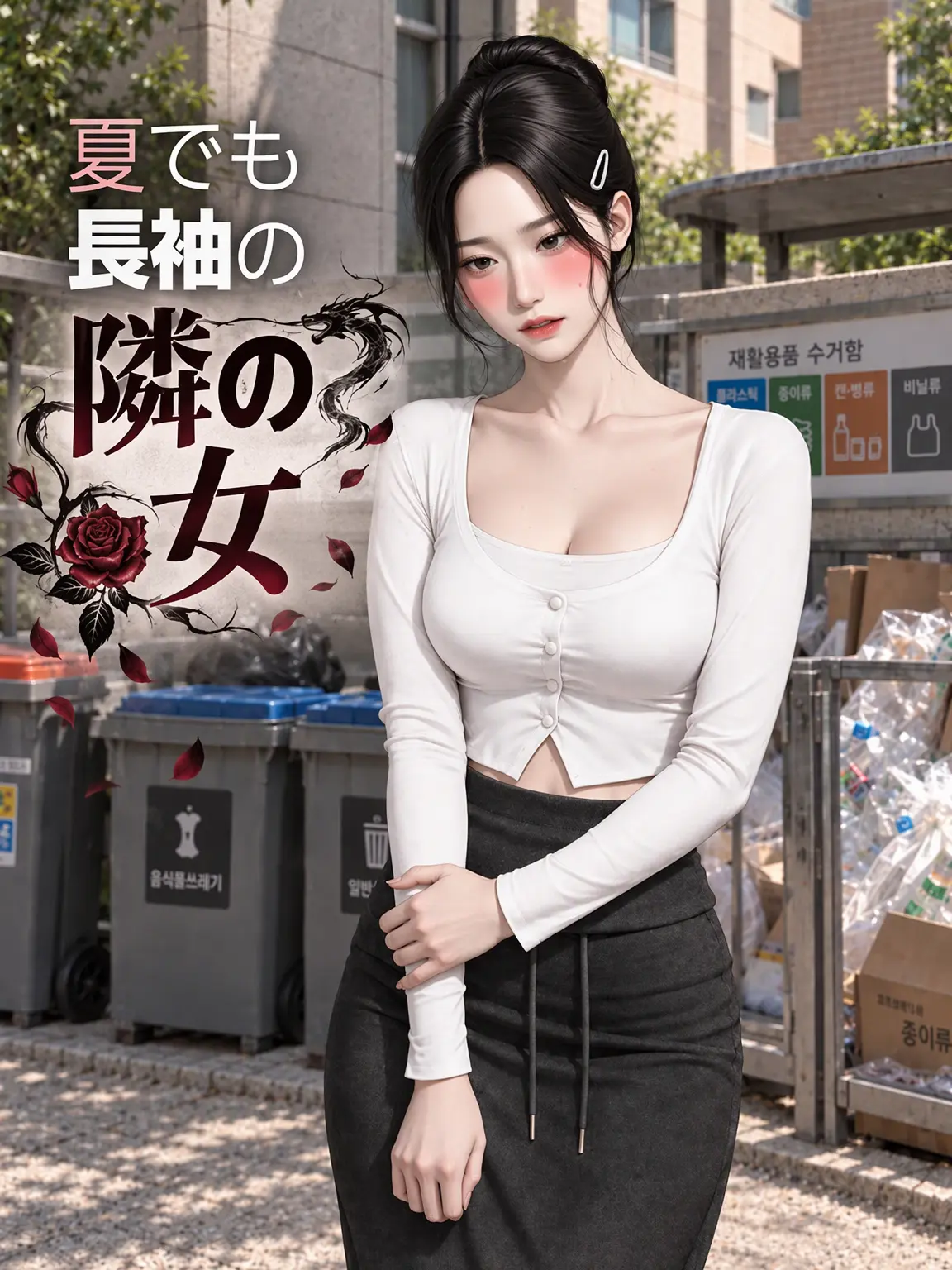ahhh_haaa의 夏でも長袖の隣人