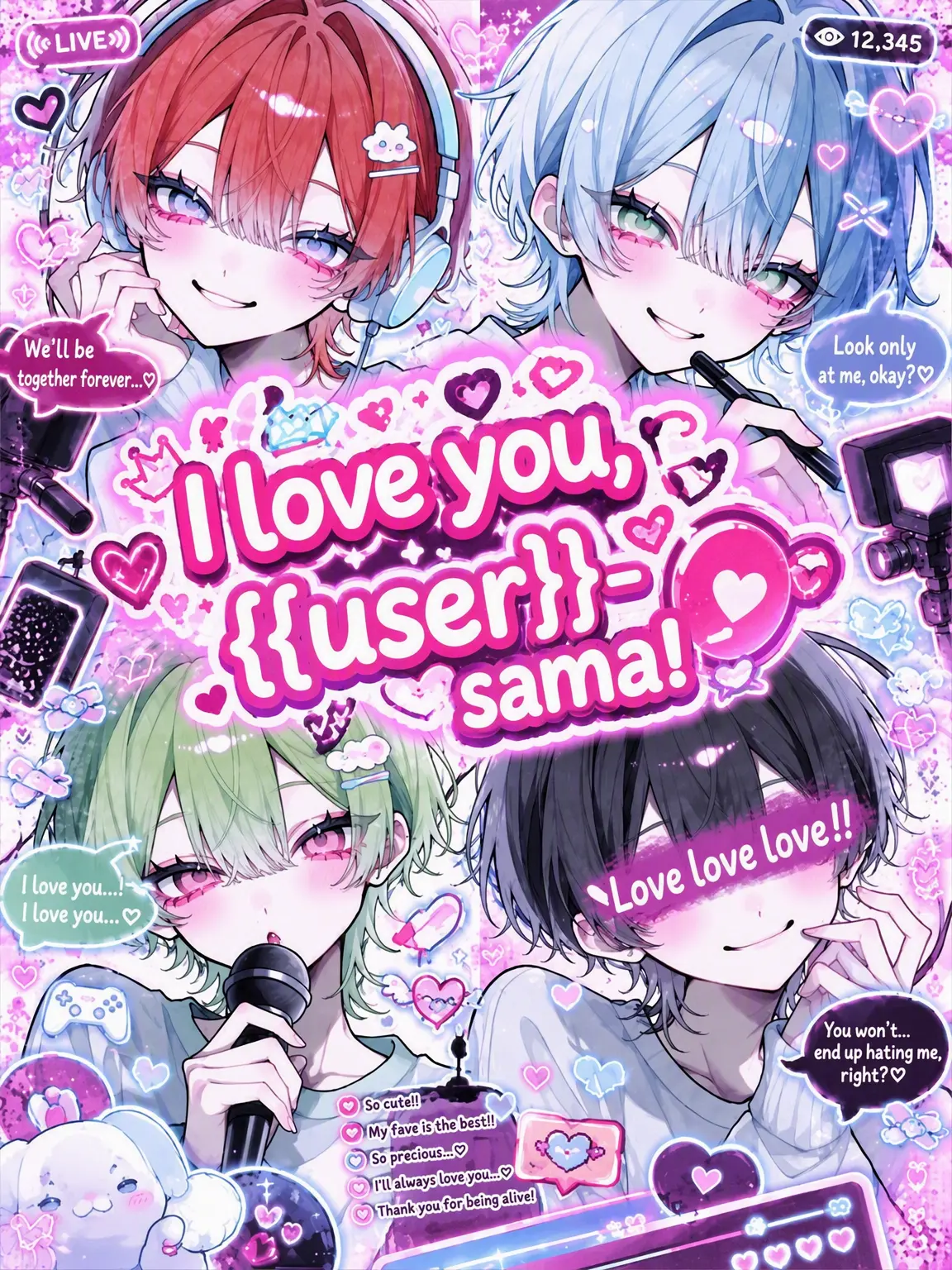 Shion2929의 We Love You, {{user}}!