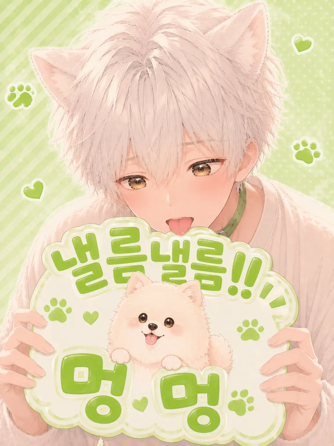 momimimi의 낼름낼름 멍멍이(포메라니안 편)