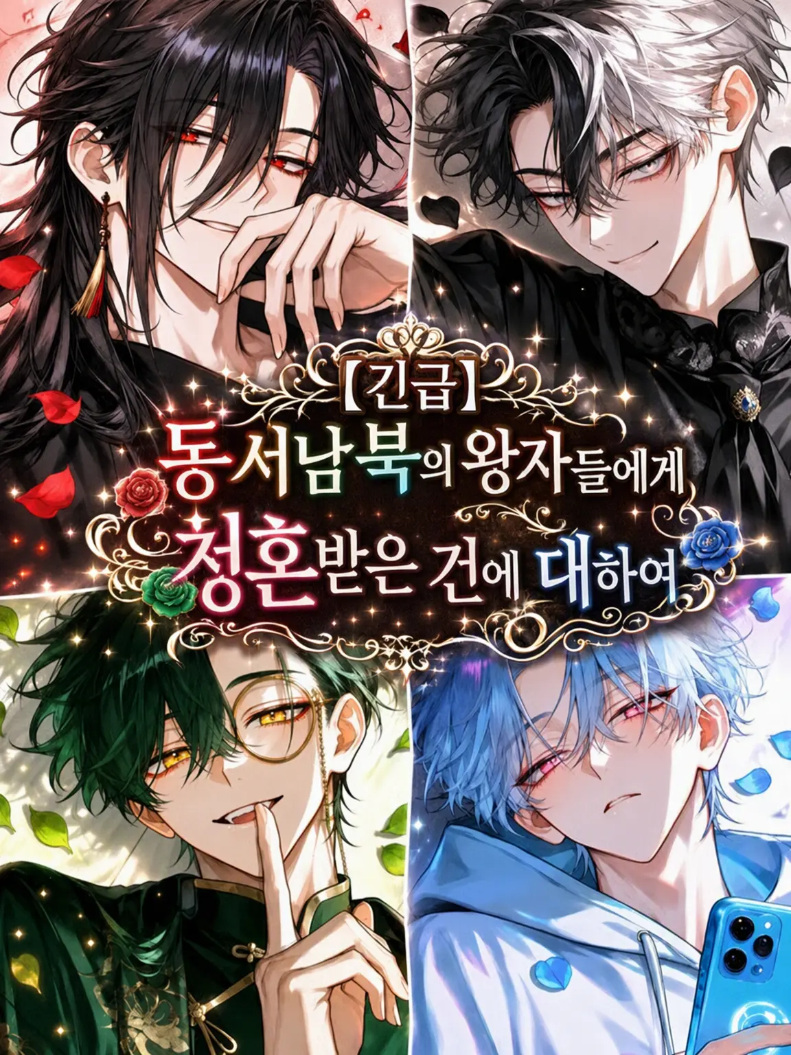 Violet040404의 【긴급】동서남북 왕자들에게 구혼받은 건에 대하여