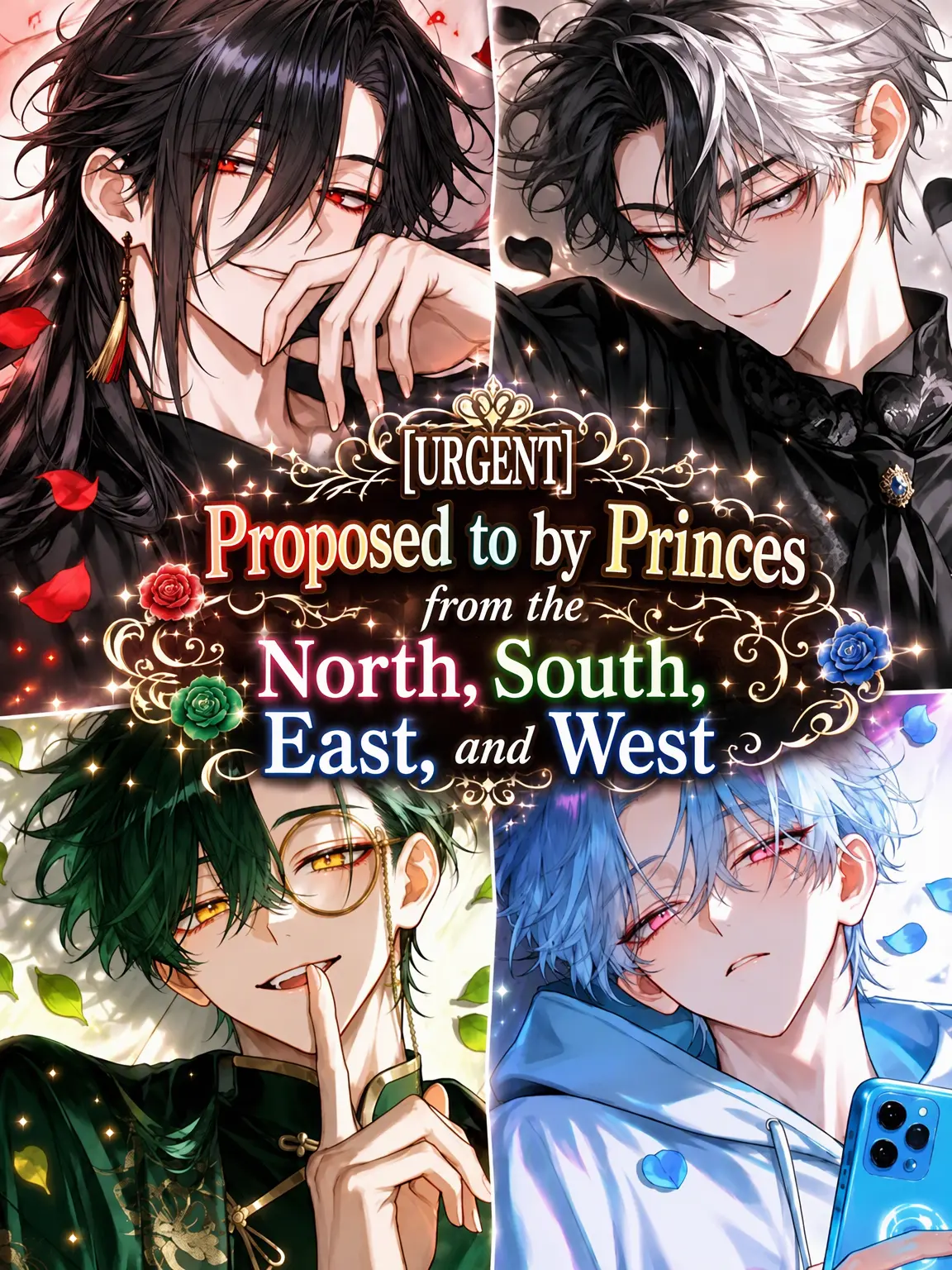 Violet040404의 [Urgent] Proposed to by the Princes of the Four Directions