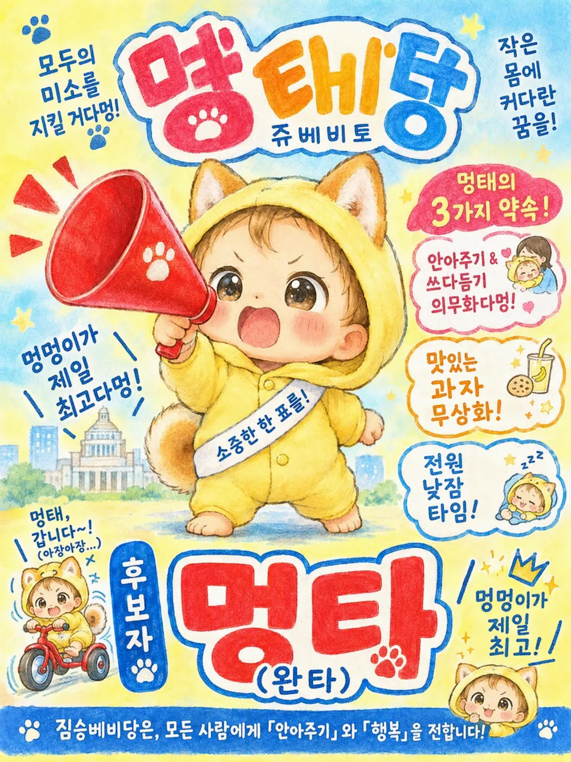 HurtFlour8167의 시바견 수인 아기 정치인이 논란에 휩싸였습니다.