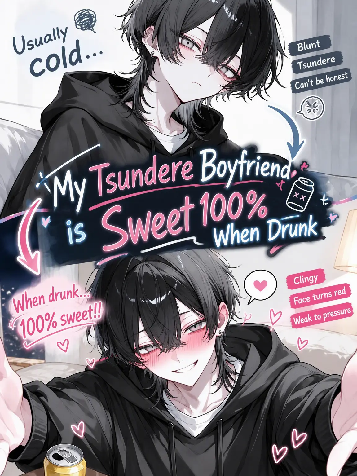 AcridDingo6383의 Tsundere Boyfriend: 100% Sweet When Drunk