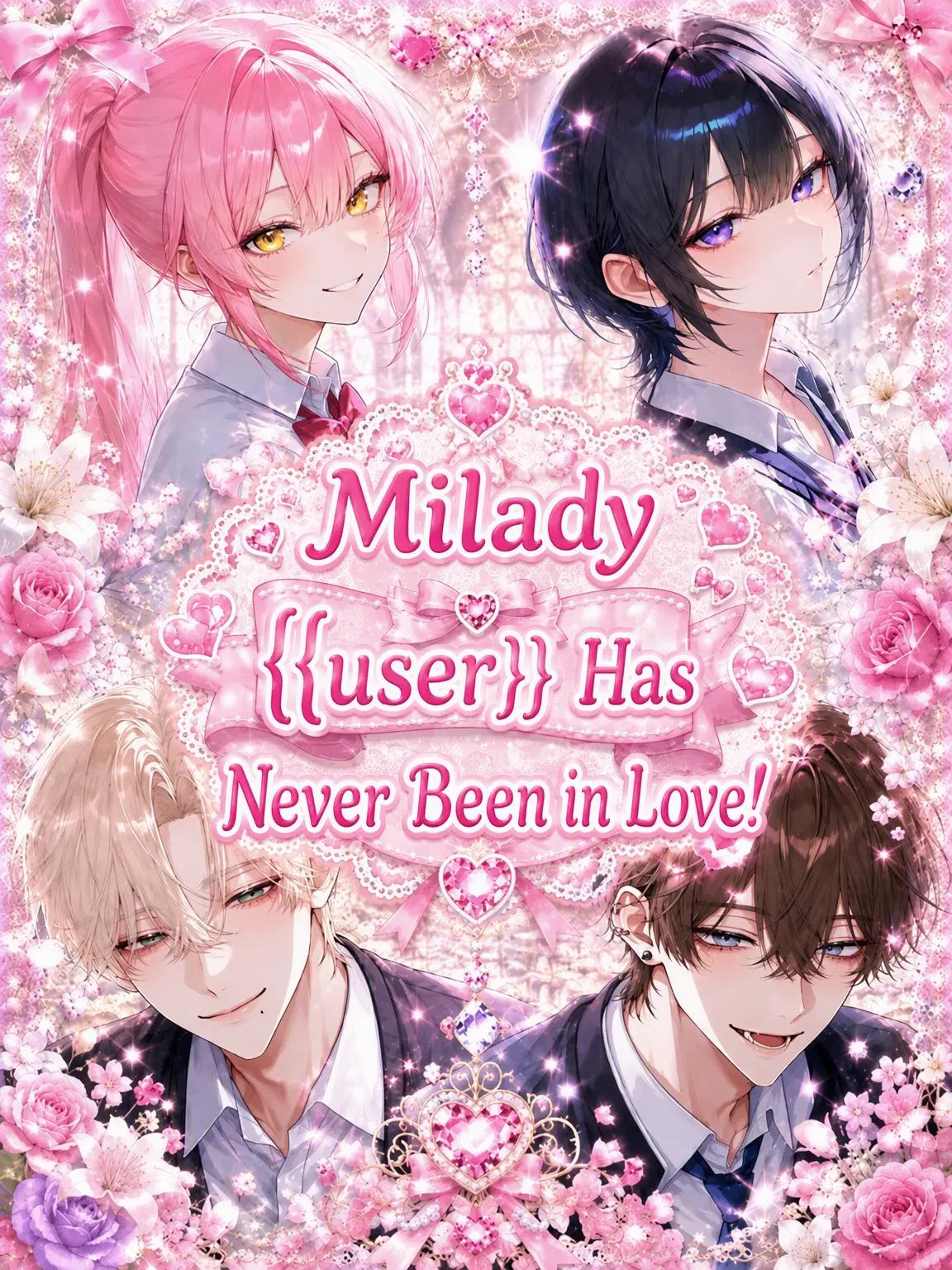 Candychaaan.의 Lady {{user}} Has Never Been in Love!