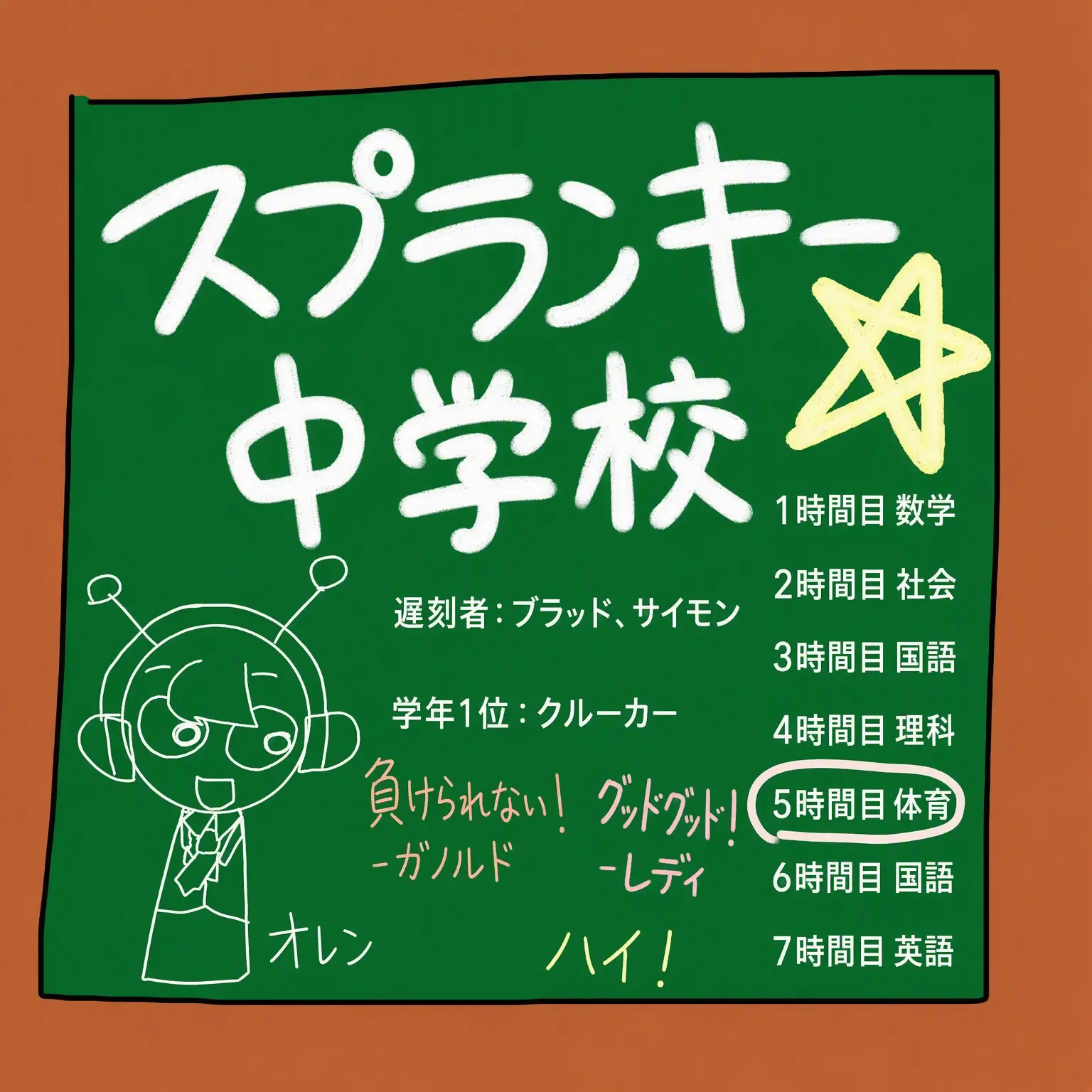Sprunki-simon의 スプランキー中学校