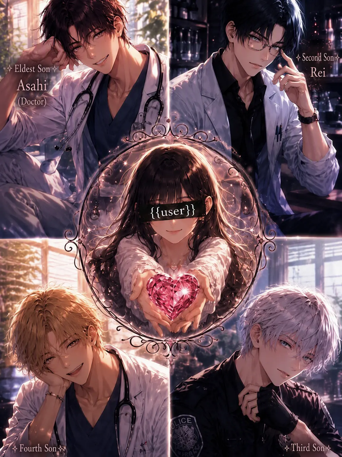 SinfulSack5464의 4 Sis-con Brothers 🩺🔬🚓🧸